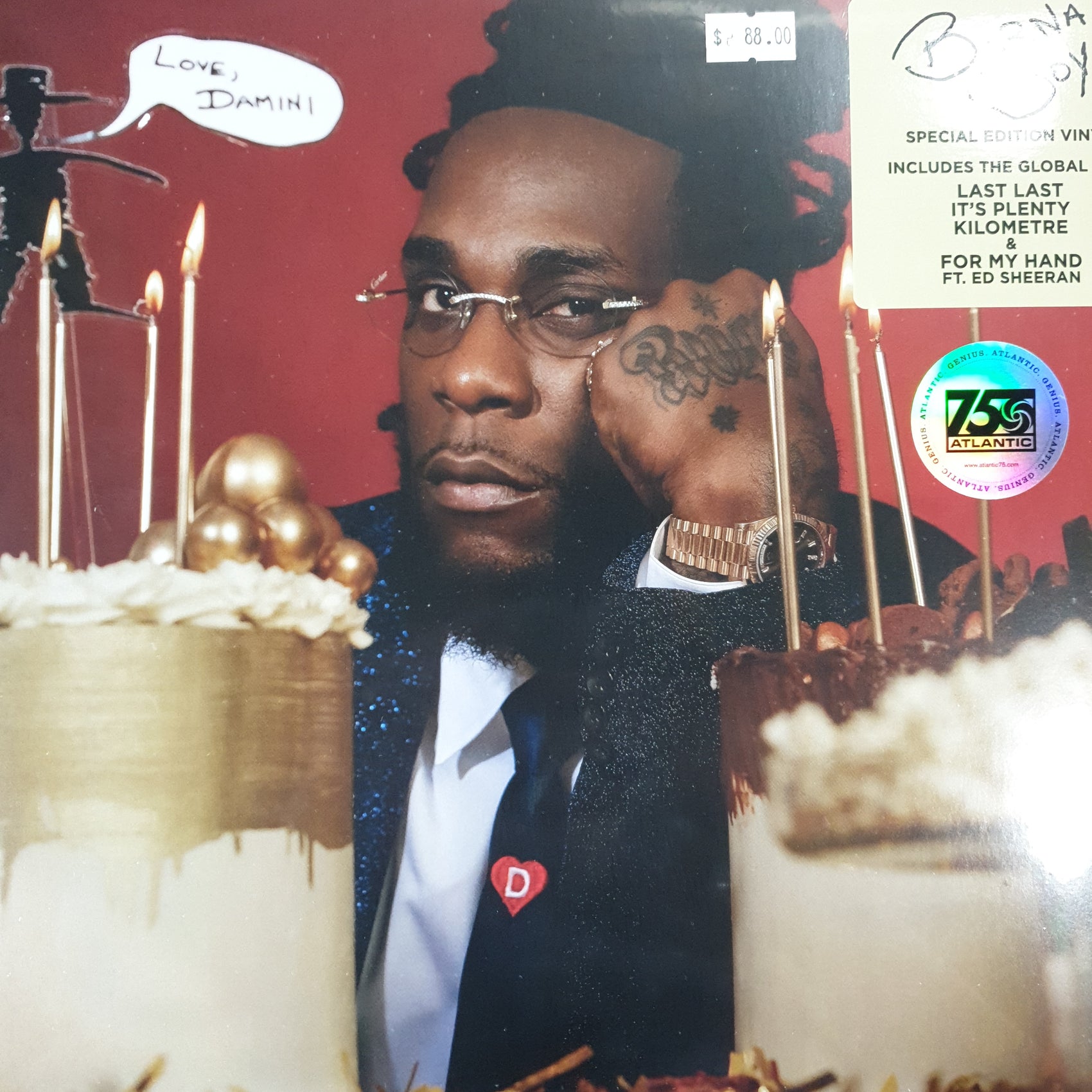 BURNA BOY - LOVE, DAMINI (SPECIAL EDITION) (2LP) VINYL
