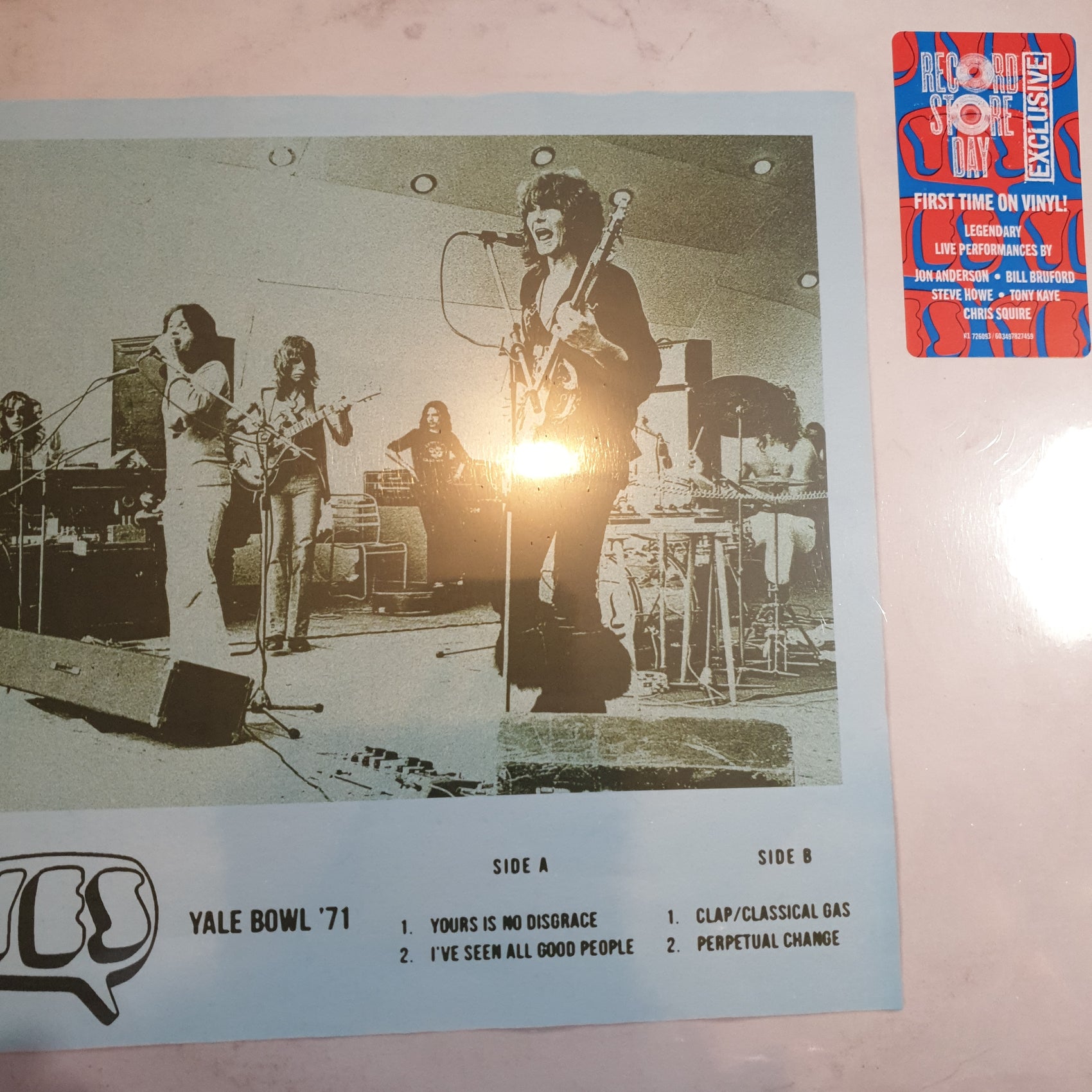 YES - YALE BOWL '71 VINYL RSD 2024