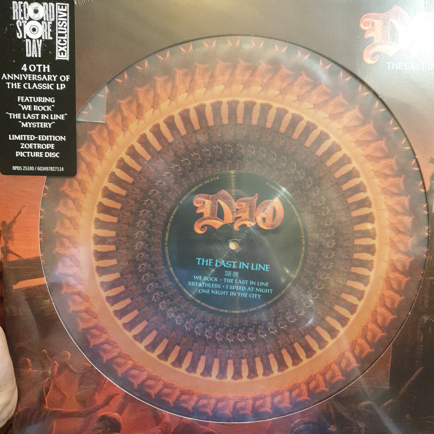 DIO - THE LAST IN LINE (PIC DISC) VINYL RSD 2024