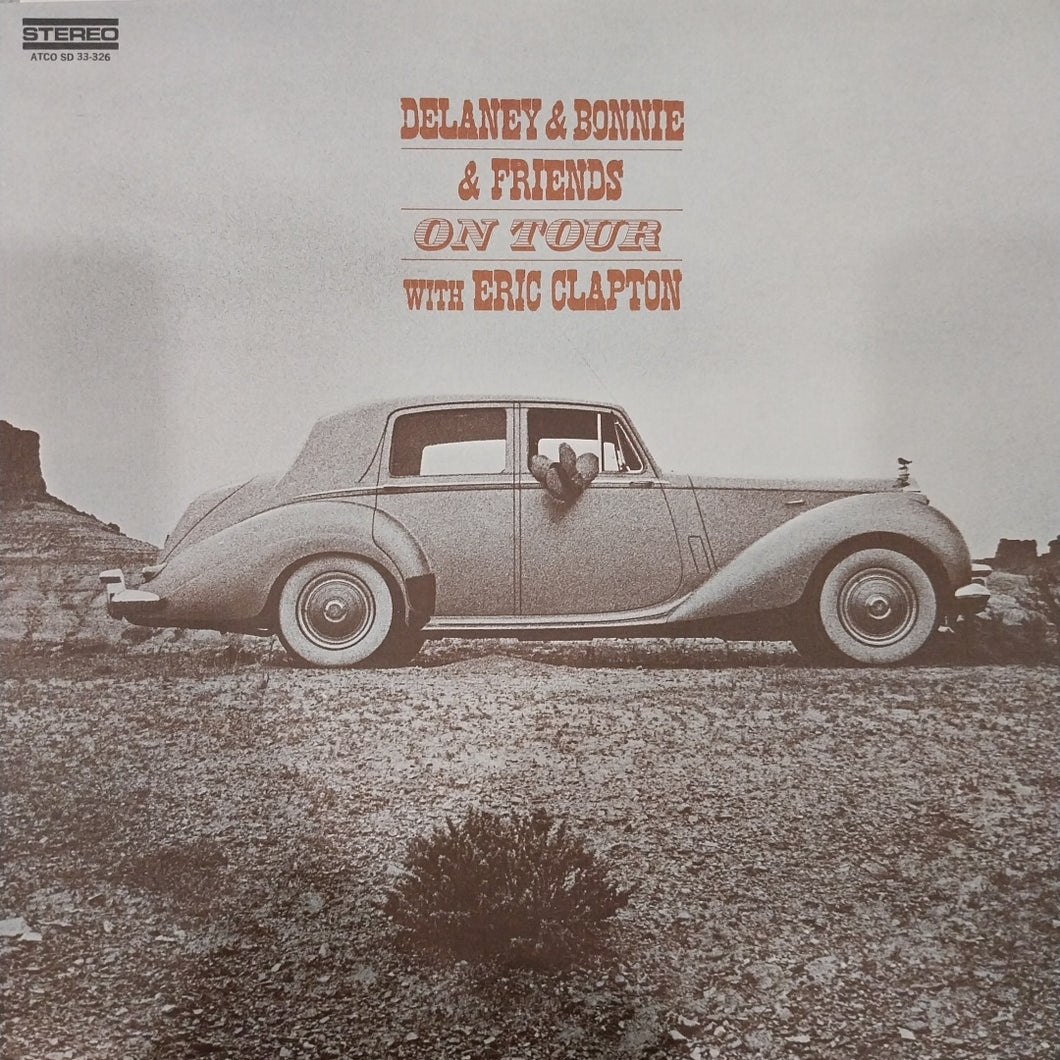 DELANEY AND BONNIE AND FRIENDS - ON TOUR WITH ERIC CLAPTON (USED VINYL 1978 U.S. M- M-)