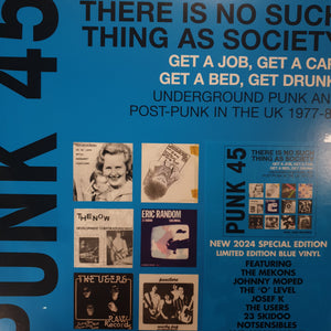 VARIOUS ARTISTS - PUNK 45: UK 1977-81 (BLUE COLOURED) (2LP) VINYL RSD 2024