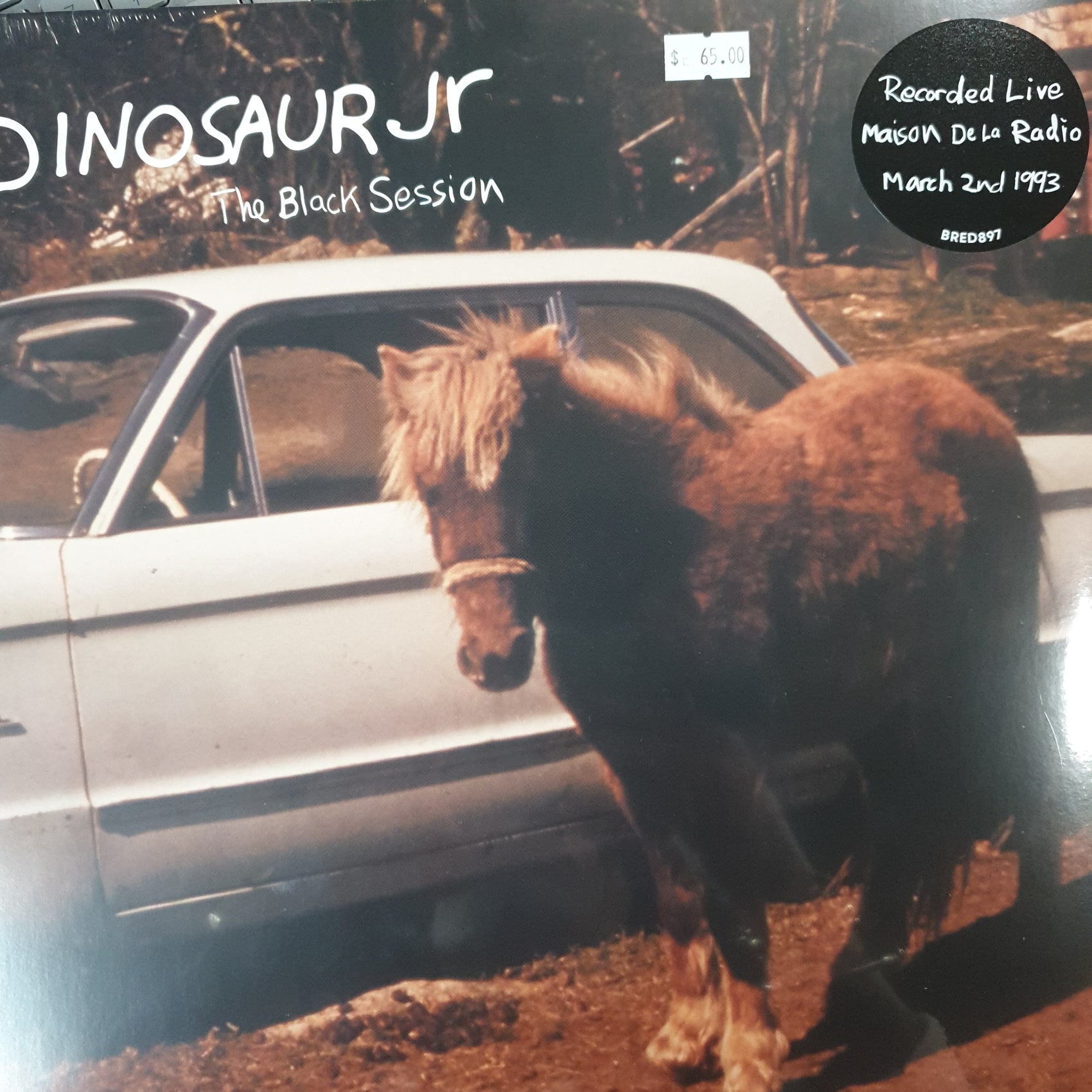 DINOSAUR JR - THE BLACK SESSION: LIVE AT MAISON DE LA RADIO MARCH 2ND 1993 VINYL