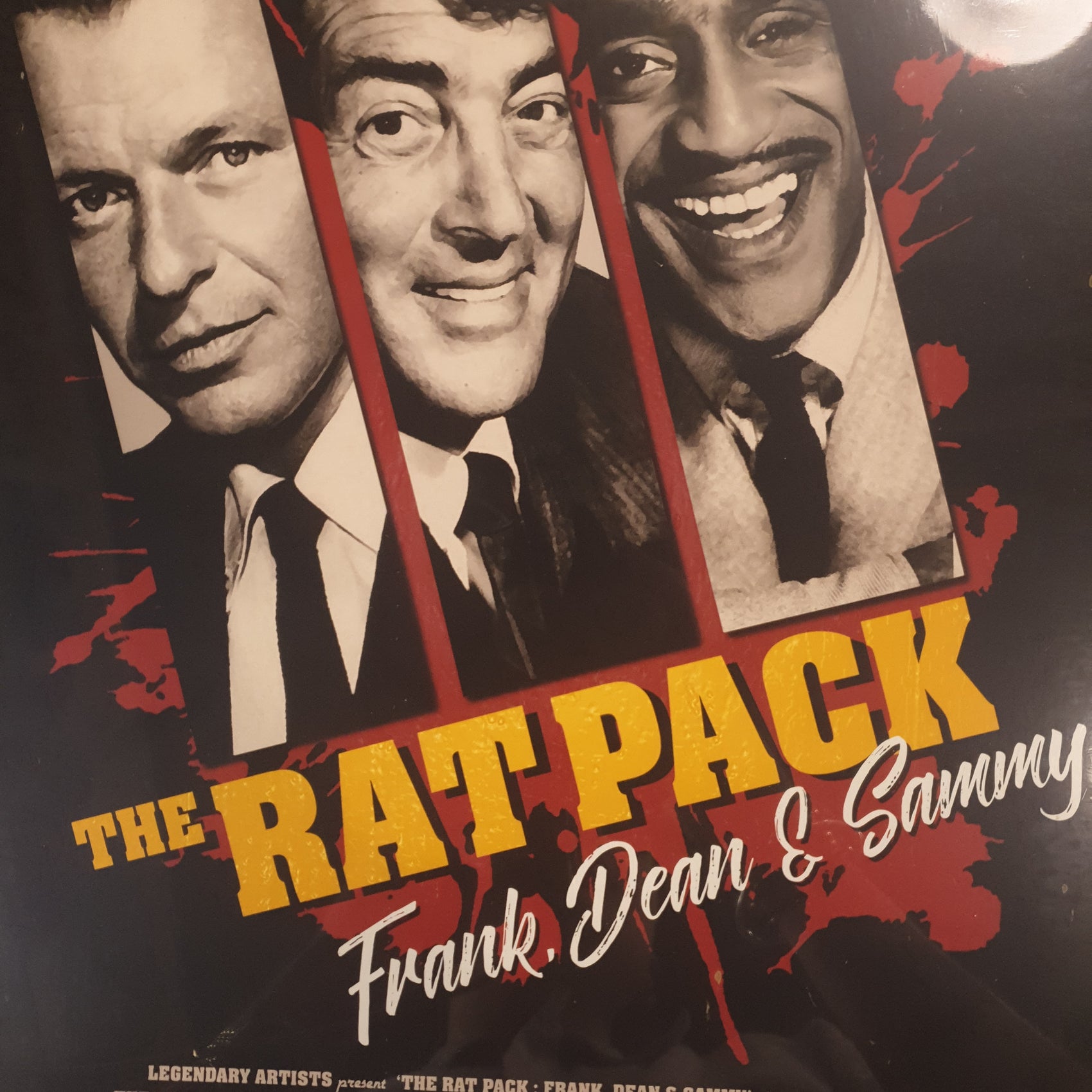 FRANK SINATRA, DEAN MARTIN & SAMMY DAVIS JR - SELF TITLED VINYL
