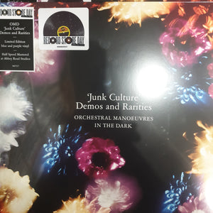 OMD - JUNK CULTURE: DEMOS AND RARITIES (BLUE AND PURPLE COLOURED) (2LP) VINYL RSD 2024