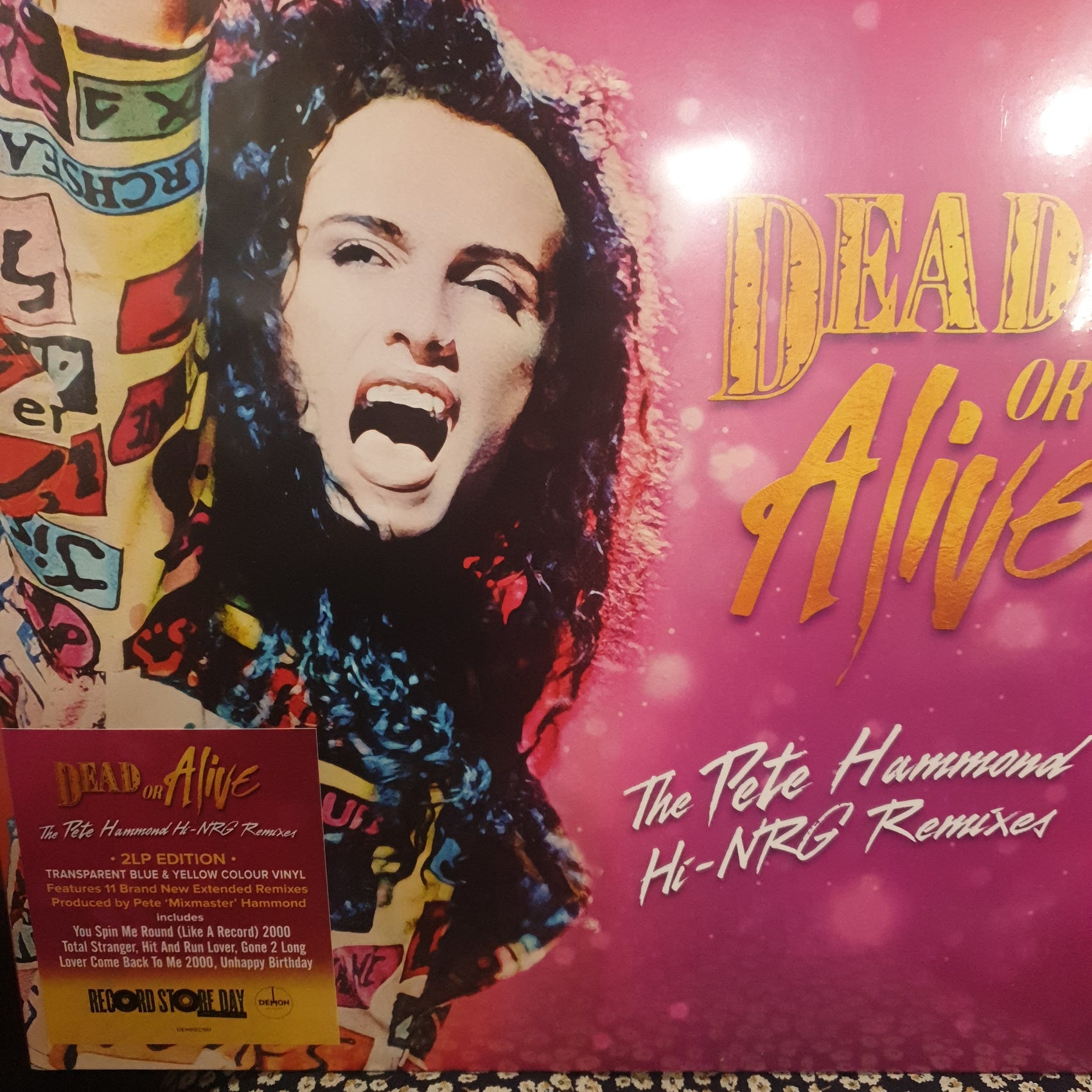 DEAD OR ALIVE - THE PETE HAMMOND HI-NRG REMIXES (COLOURED) (2LP) VINYL RSD 2024