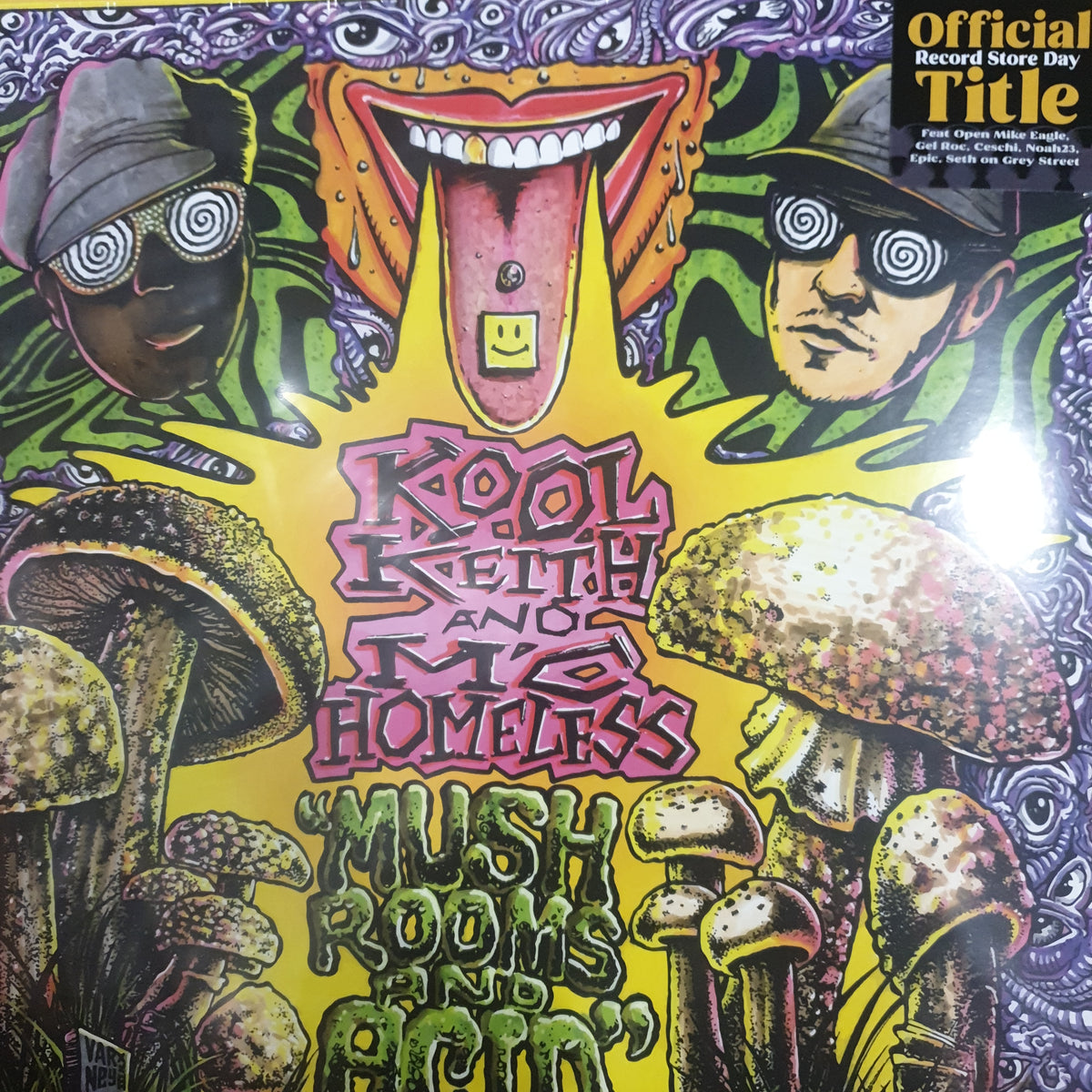 KOOL KEITH AND MC HOMELESS - MUSHROOMS AND ACID VINYL RSD 2024 ...