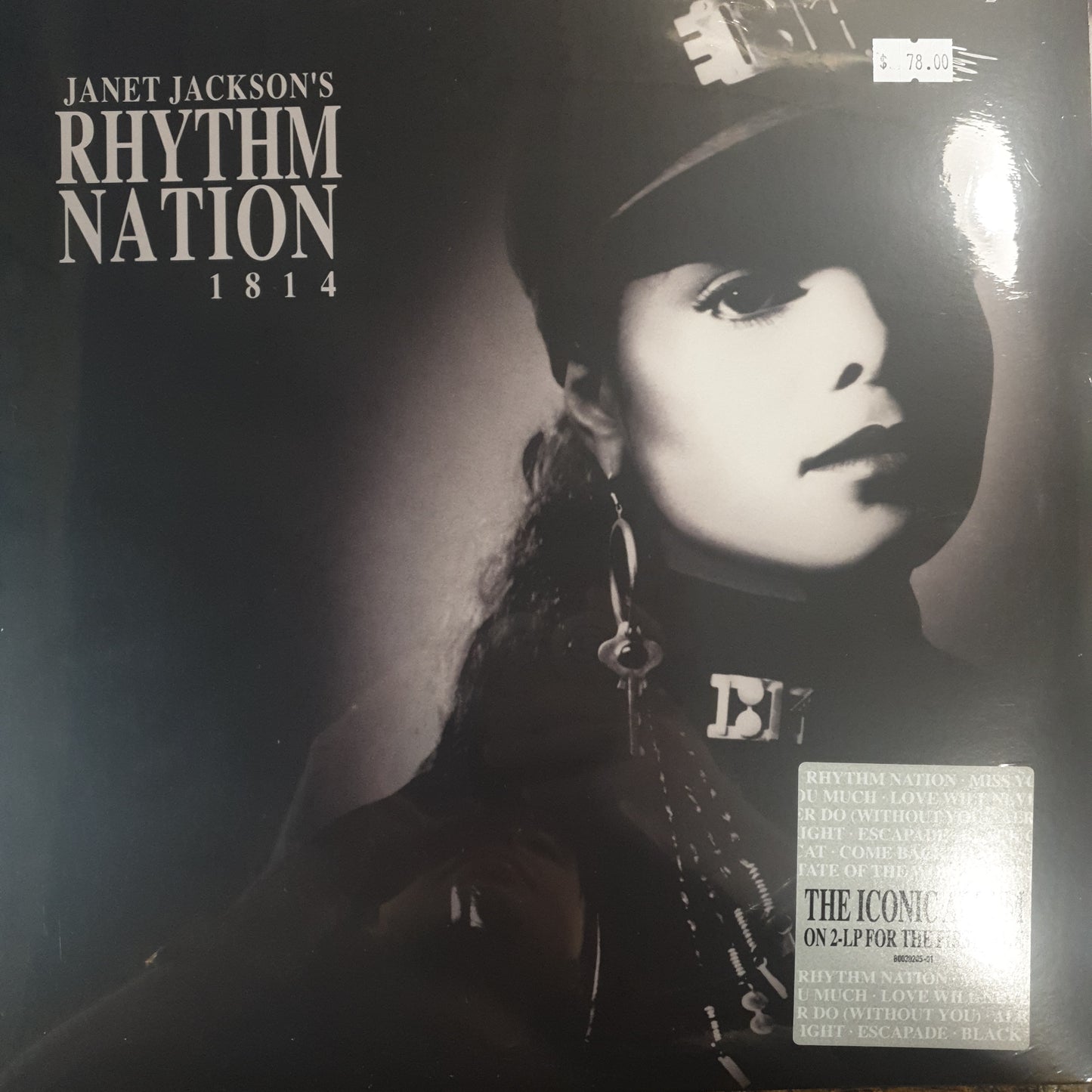 JANET JACKSON - RHYTHM NATION (2LP) VINYL