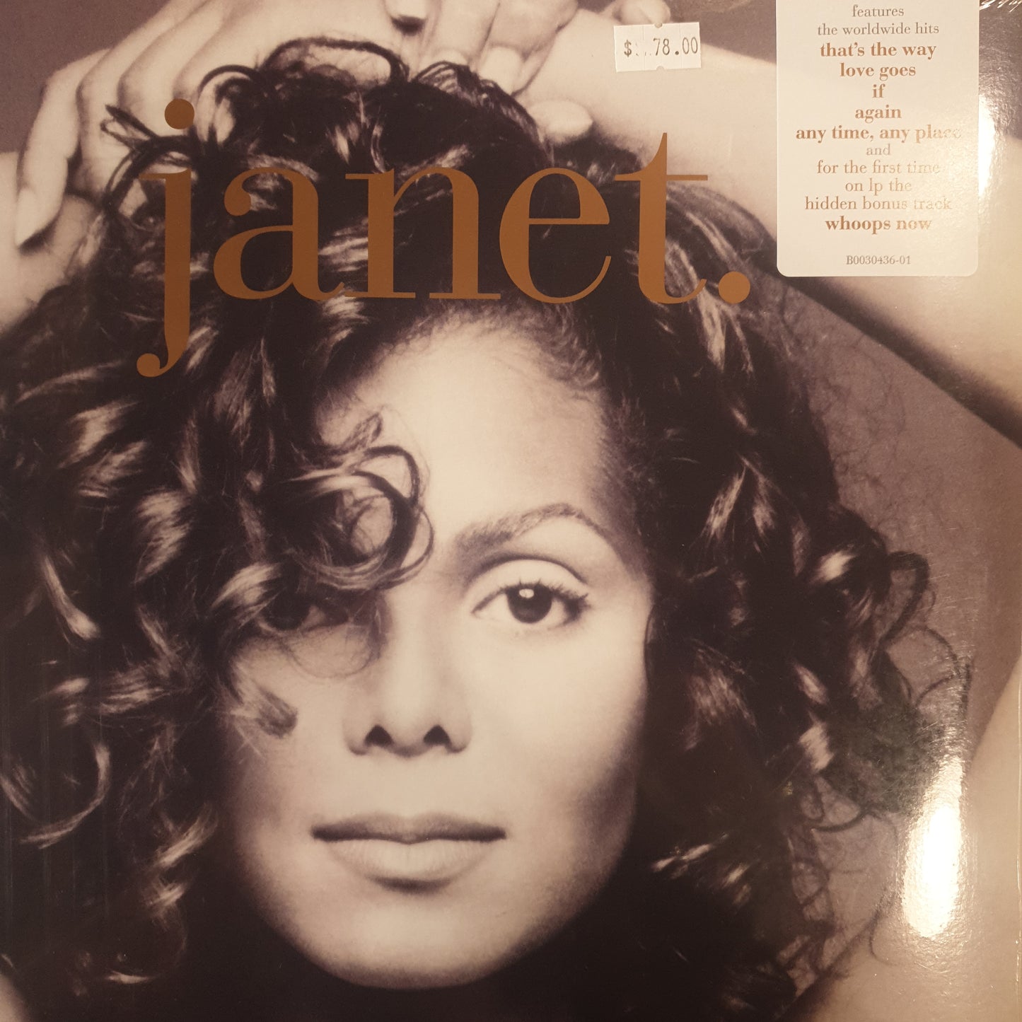 JANET JACKSON - SELF TITLED (2LP) VINYL