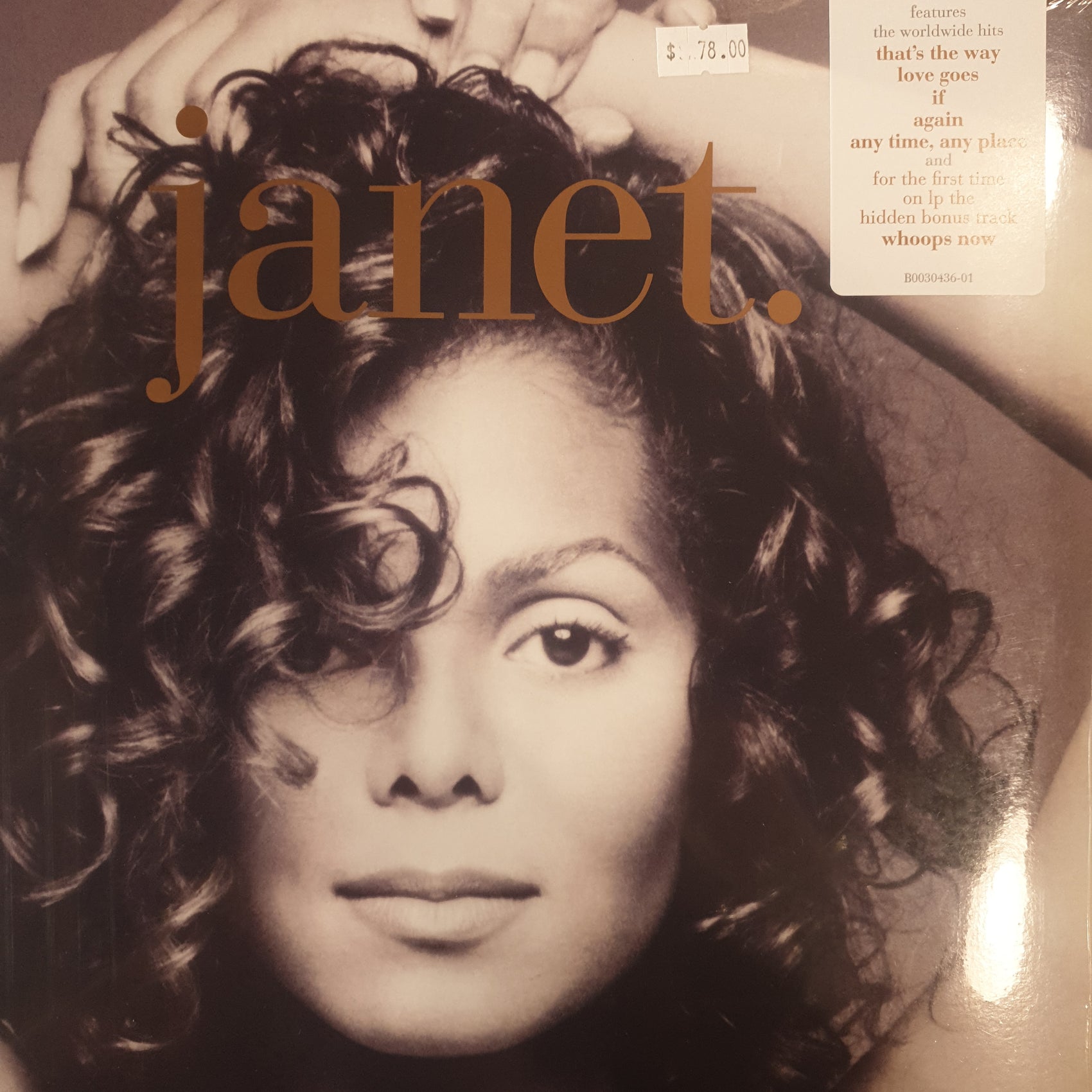 JANET JACKSON - SELF TITLED (2LP) VINYL