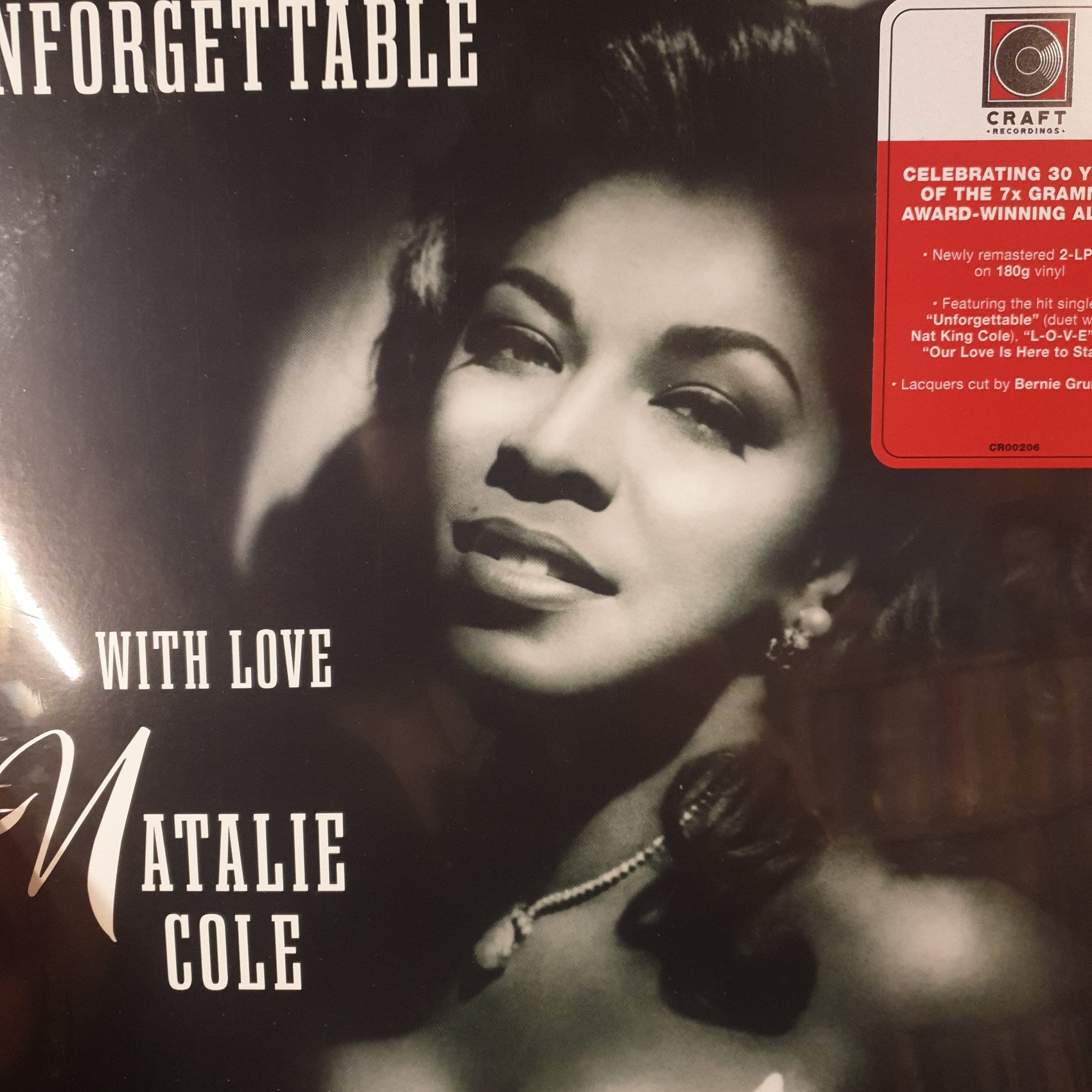 NATALIE COLE - UNFORGETTABLE (2LP) VINYL
