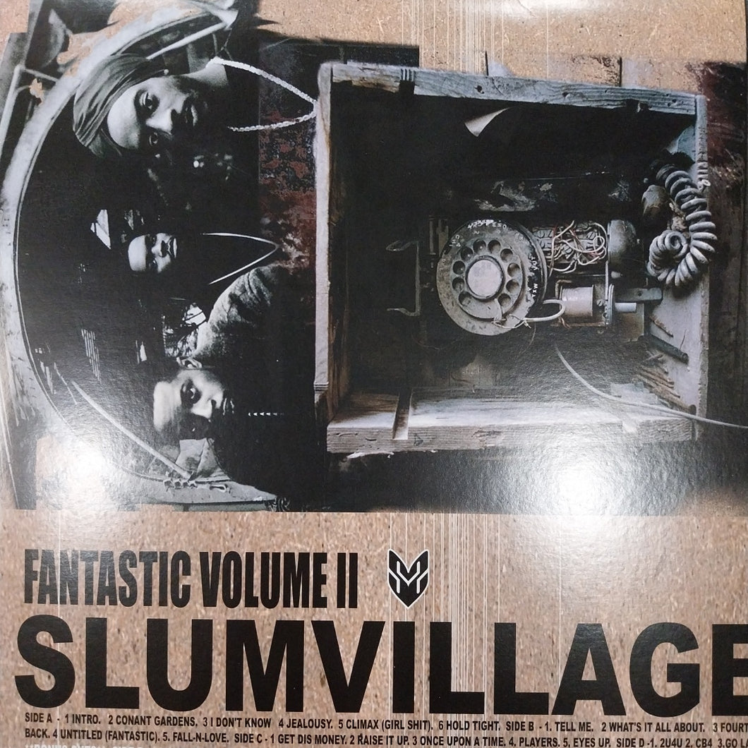 SLUMVILLAGE - FANTASTIC VOLUME II (USED VINYL 2015 U.S. 2LP EX M-)