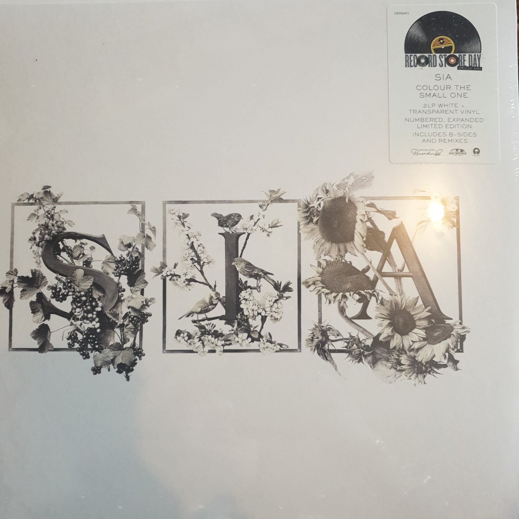 SIA - COLOUR THE SMALL ONE (WHITE COLOURED) (2LP) VINYL RSD 2024
