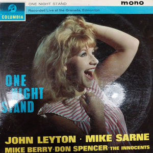 VARIOUS - ONE NIGHT STAND (USED VINYL 1963 U.K. M- EX)