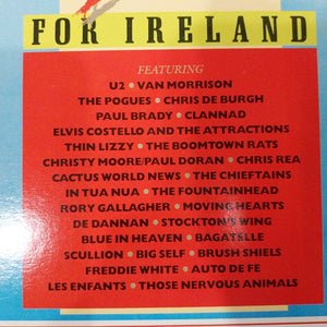 VARIOUS - FOR IRELAND (USED VINYL 1987 U.K. 2LP M- M-)