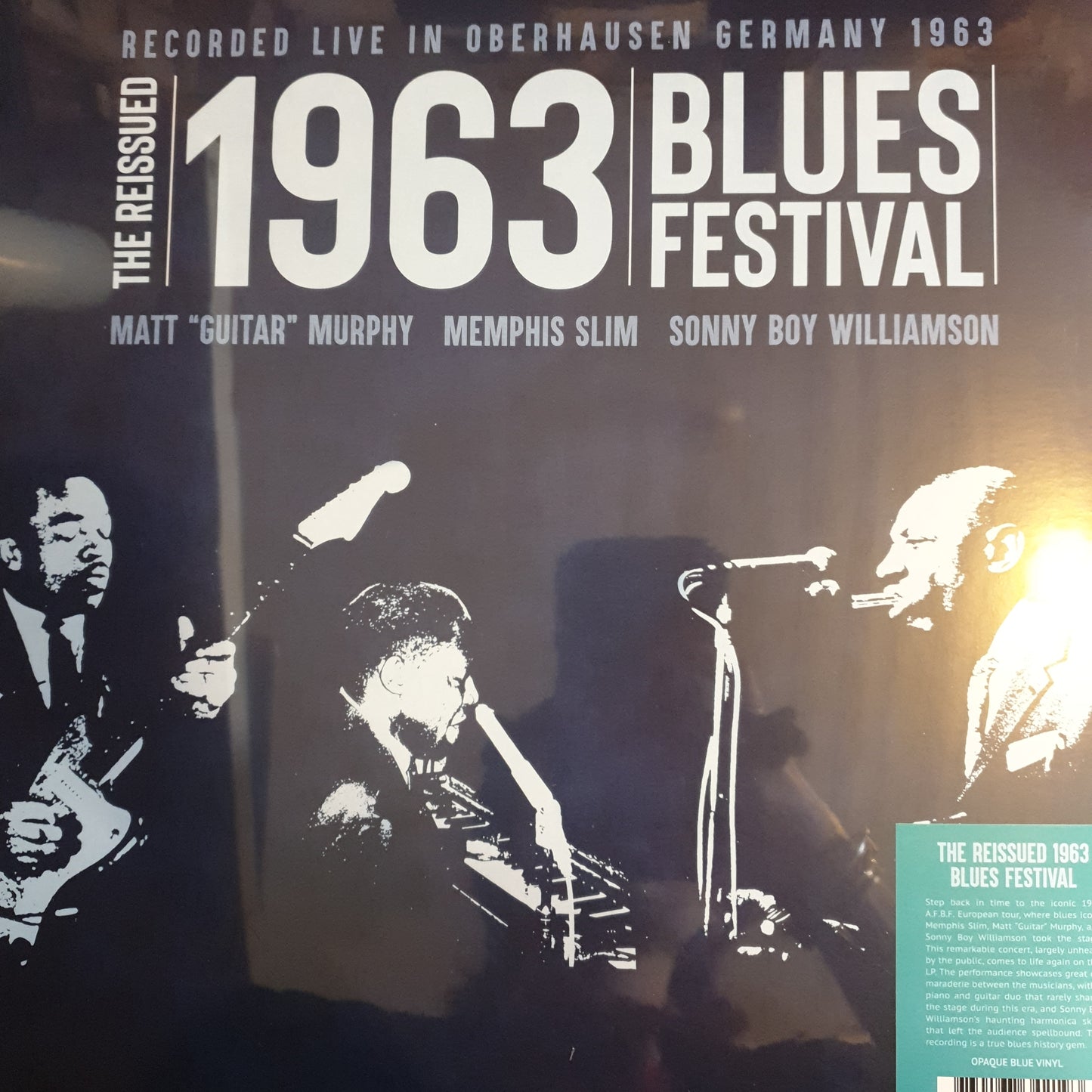 VARIOUS ARTISTS - THE REISSED 1963 BLUES FESTIVAL VINYL RSD 2024