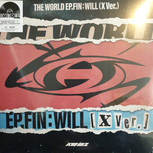 ATEEZ - THE WORLD EP. FIN: WILL (X VER.) (WITH PHOTO TICKET AND 7") (RANDOM COLOURED) VINYL RSD 2024