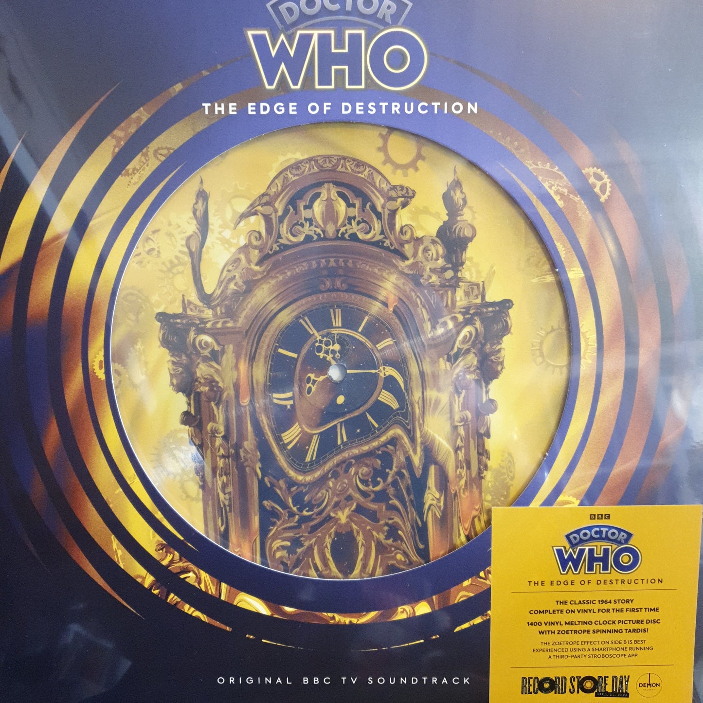 VARIOUS ARTISTS - DR WHO: THE EDGE OF DESTRUCTION (PIC DISC) VINYL RSD 2024