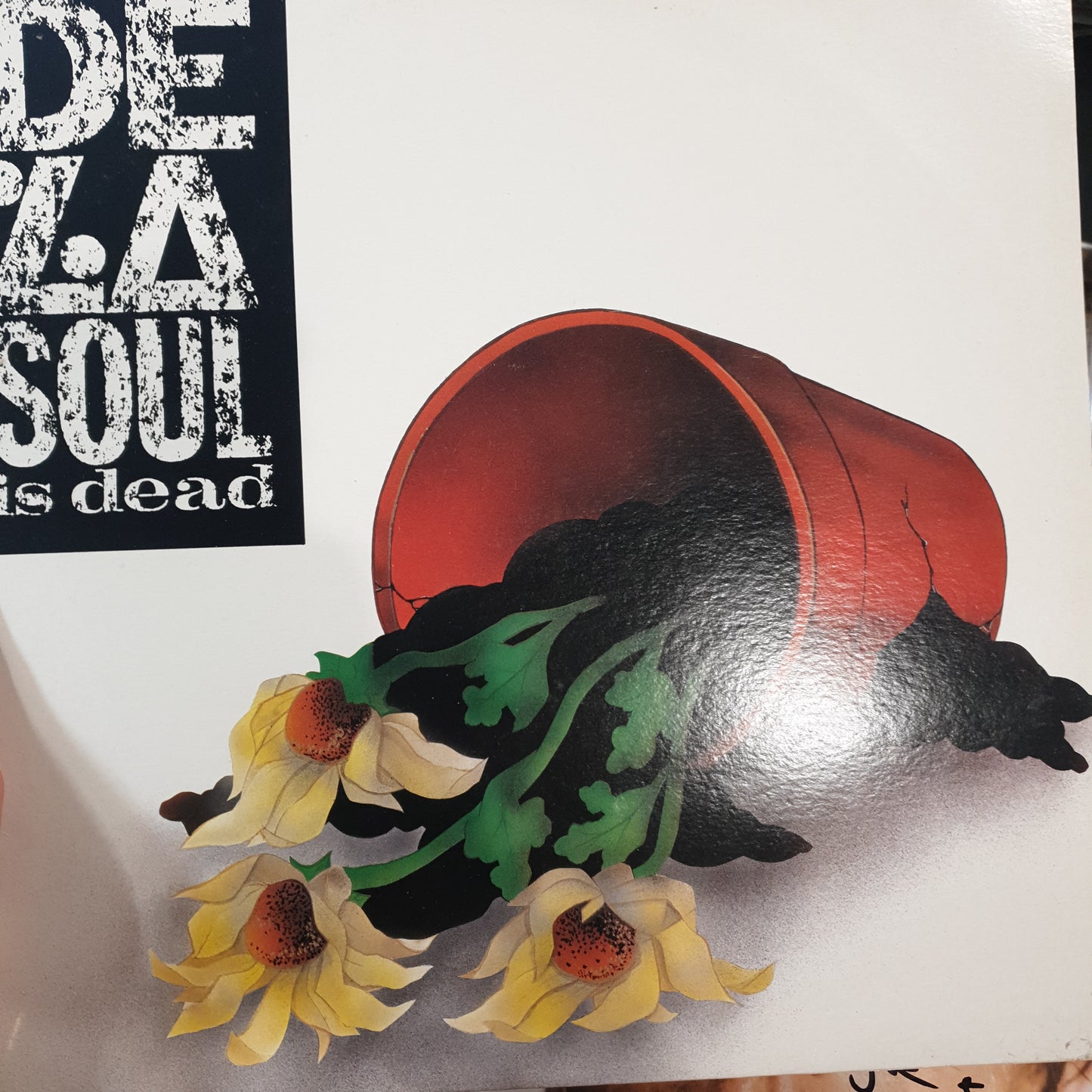 DE LA SOUL - IS DEAD (USED VINYL 1991 AUS M-/M-)