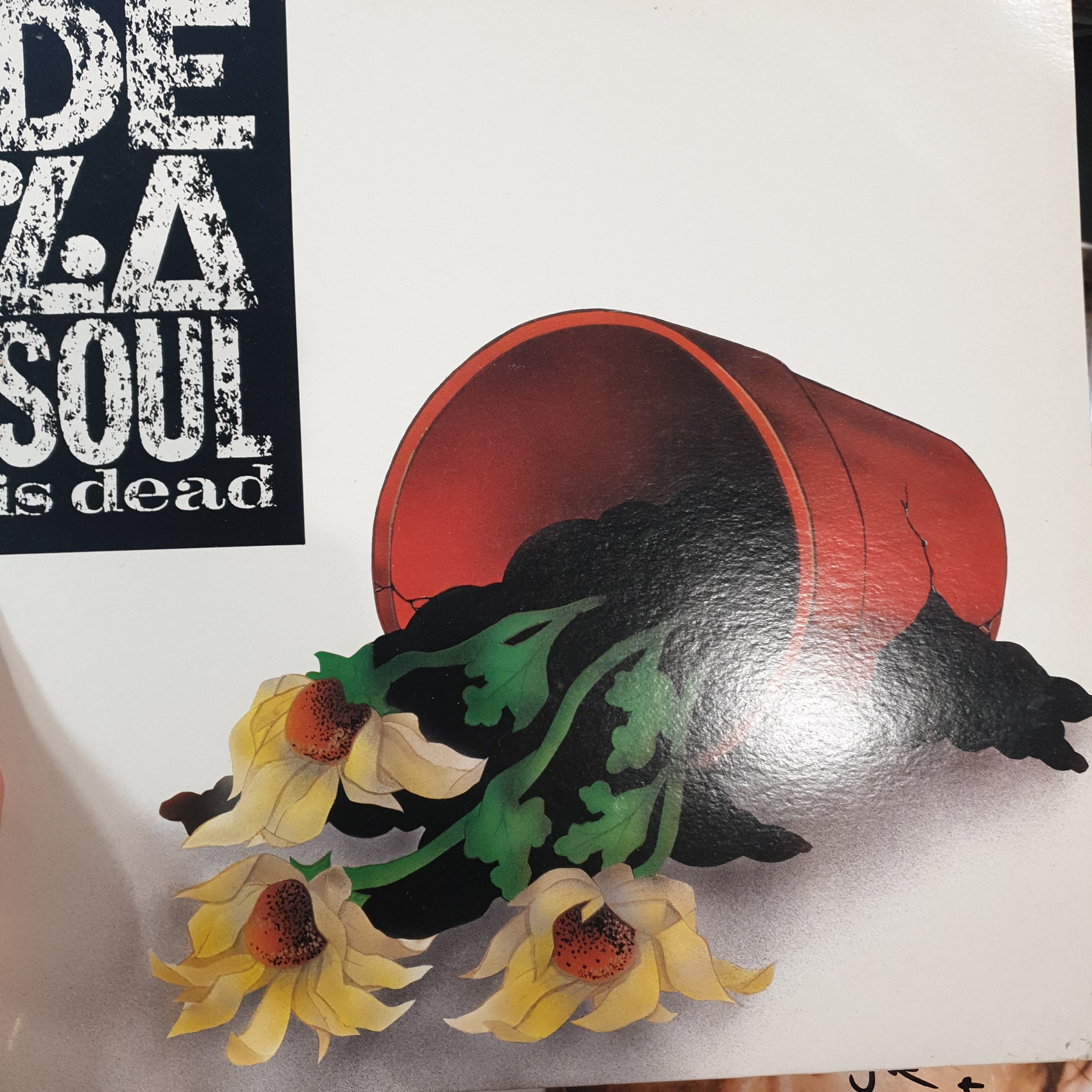 DE LA SOUL - IS DEAD (USED VINYL 1991 AUS M-/M-)