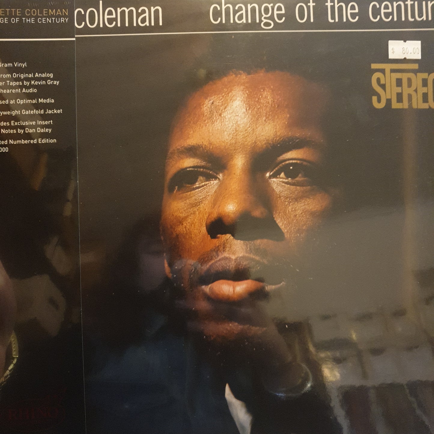 ORNETTE COLEMAN - CHANGE OF THE CENTURY (RHINO HIGH-FIDELITY) VINYL