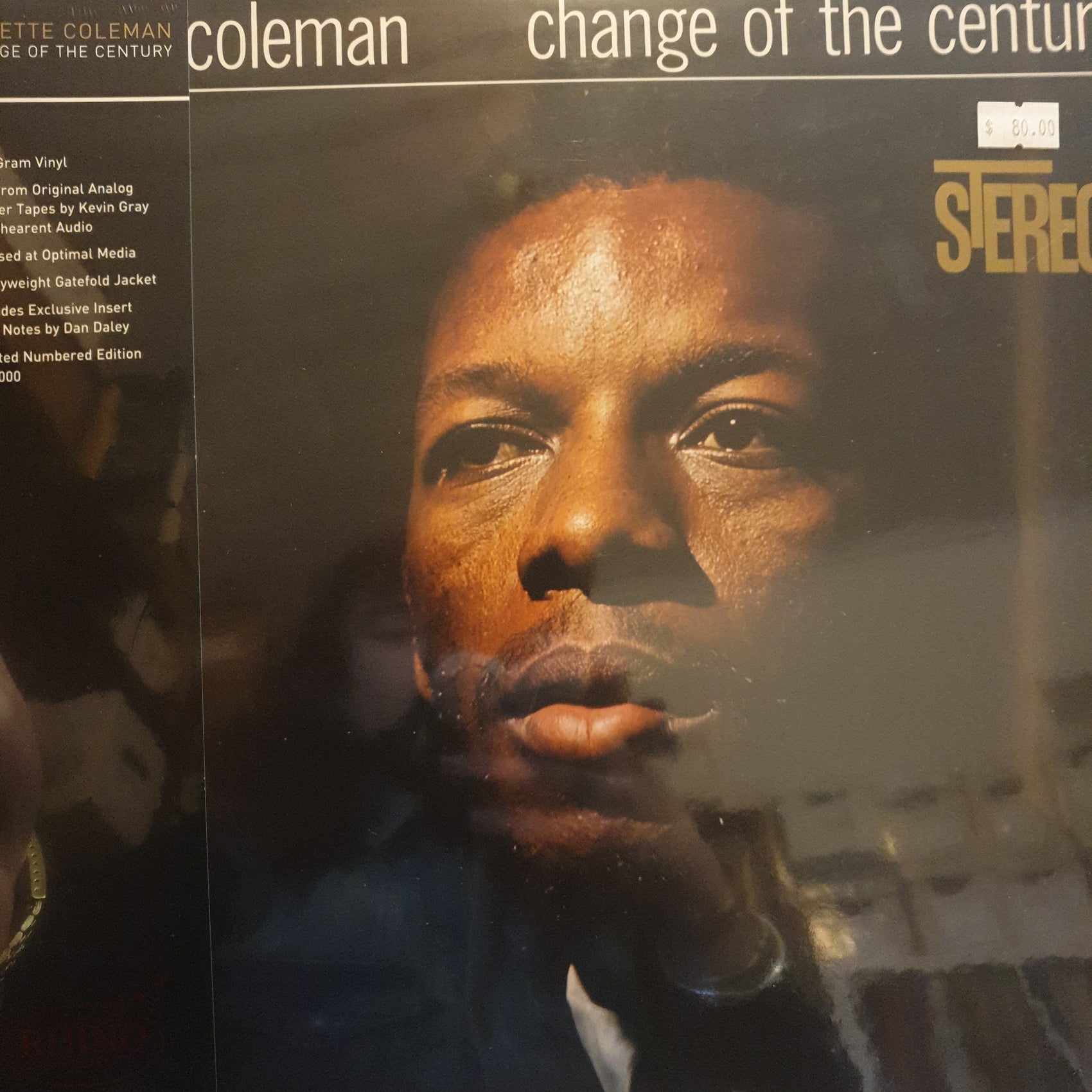 ORNETTE COLEMAN - CHANGE OF THE CENTURY (RHINO HIGH-FIDELITY) VINYL