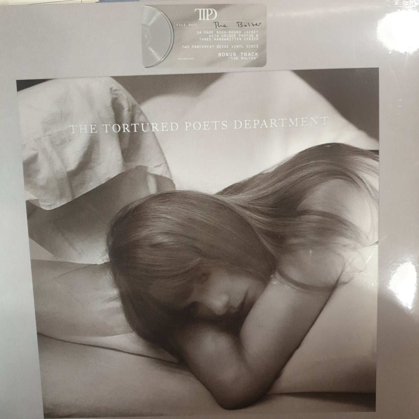 TAYLOR SWIFT - THE TORTURED POETS DEPARTMENT (BOLTER VARIANT) (2LP) (USED VINYL 2024 US M-/M-)
