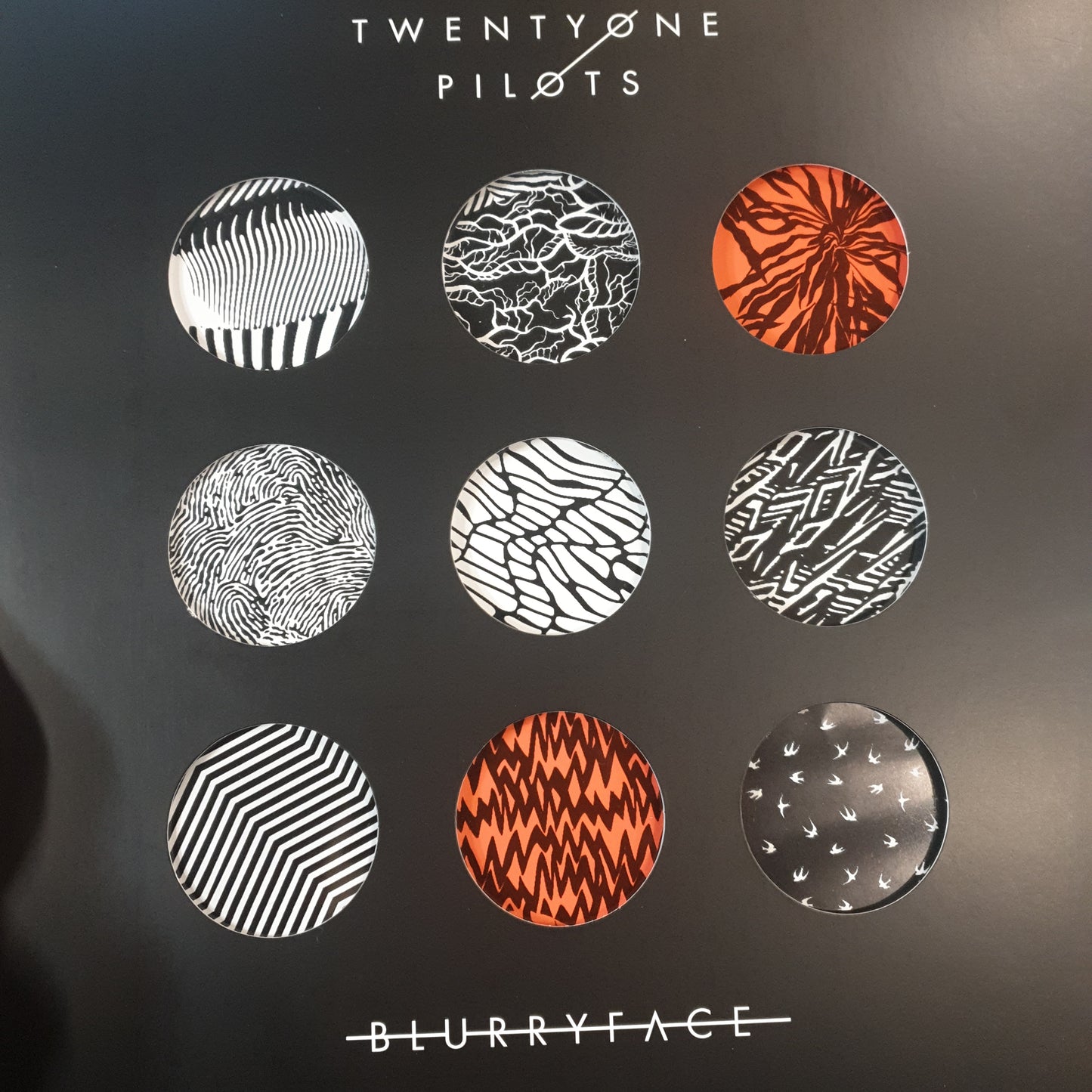 TWENTY ONE PILOTS - BLURYFACE (SILVER COLOURED) (2LP) VINYL