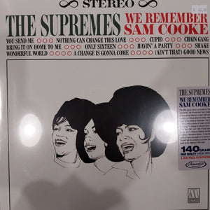 SUPREMES - WE REMEMBER SAM COOKE VINYL