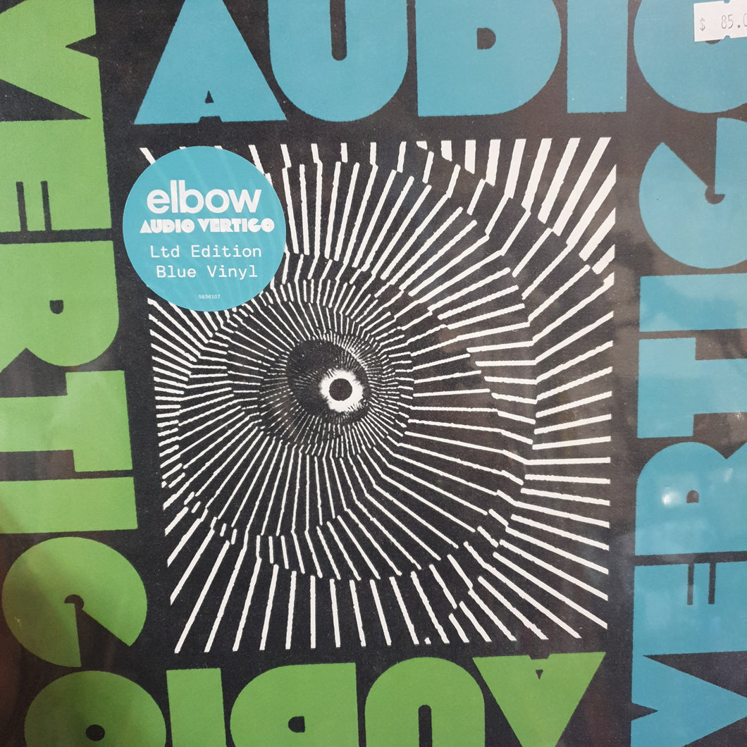 ELBOW - AUDIO VERTIGO (BLUE COLOURED) VINYL