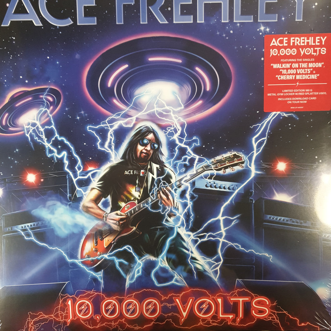 ACE FREHLEY - 10000 VOLTS (SPLATTER COLOURED) VINYL