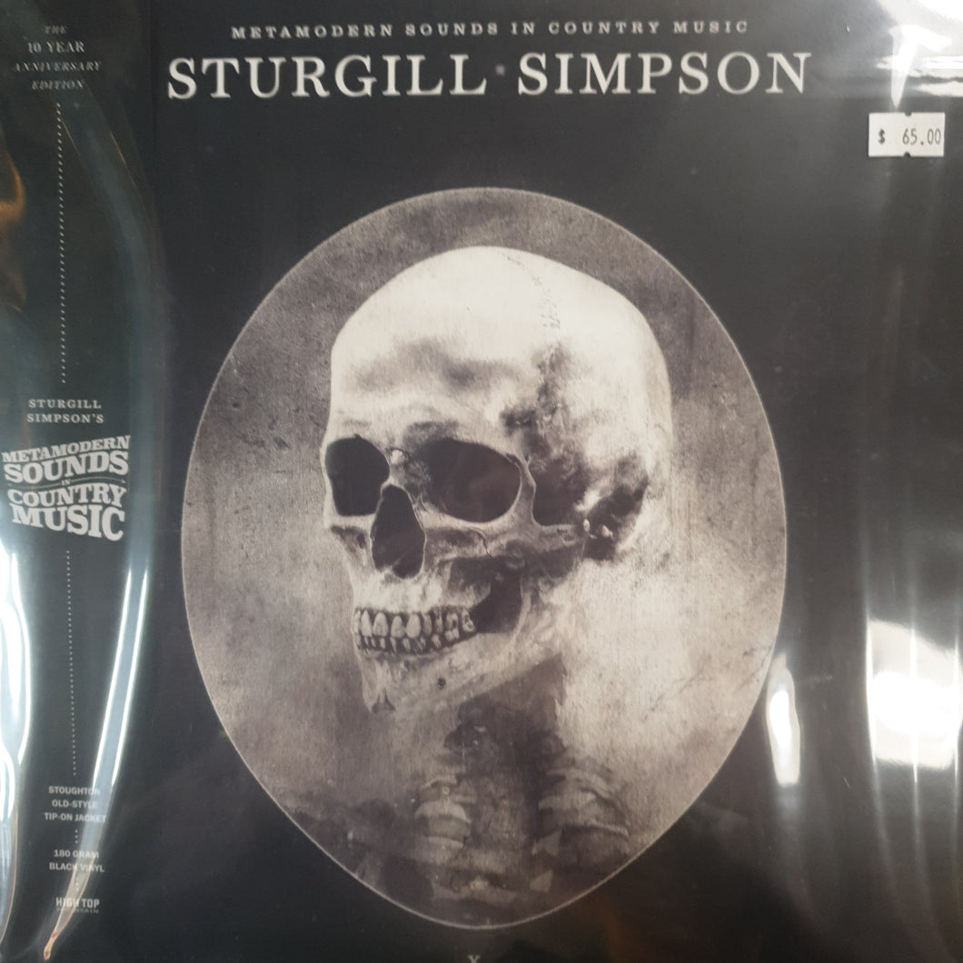 STURGILL SIMPSON - METAMODERN SOUNDS IN COUNTRY MUSIC (10 YEAR ANNIVERSARY) VINYL