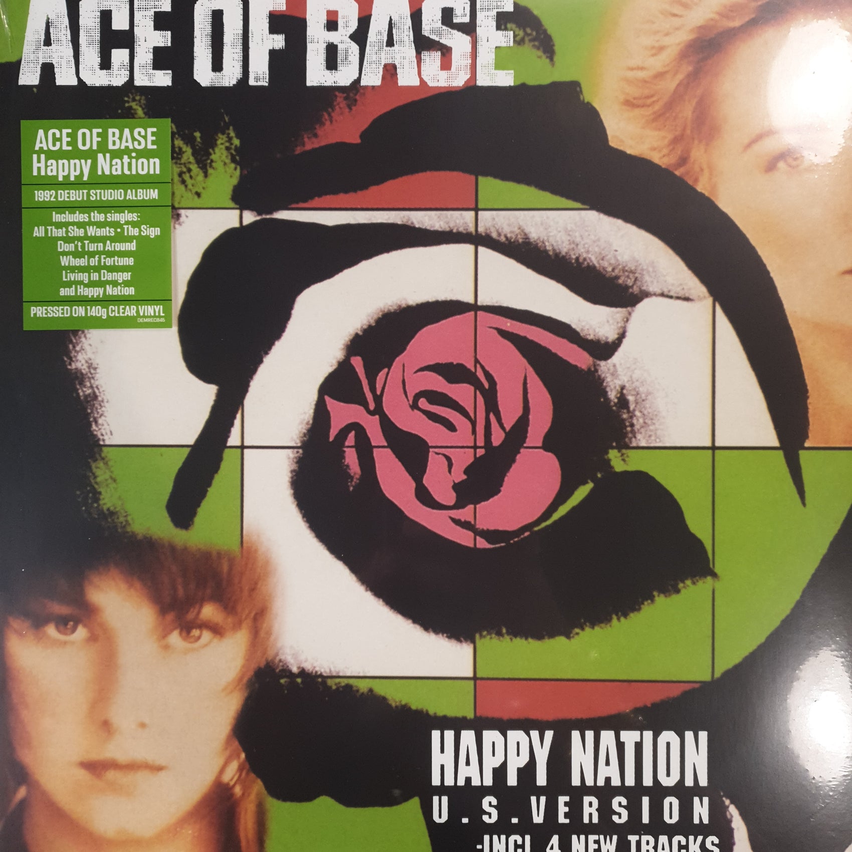 ACE OF BASE - HAPPY NATION (CLEAR COLOURED) VINYL