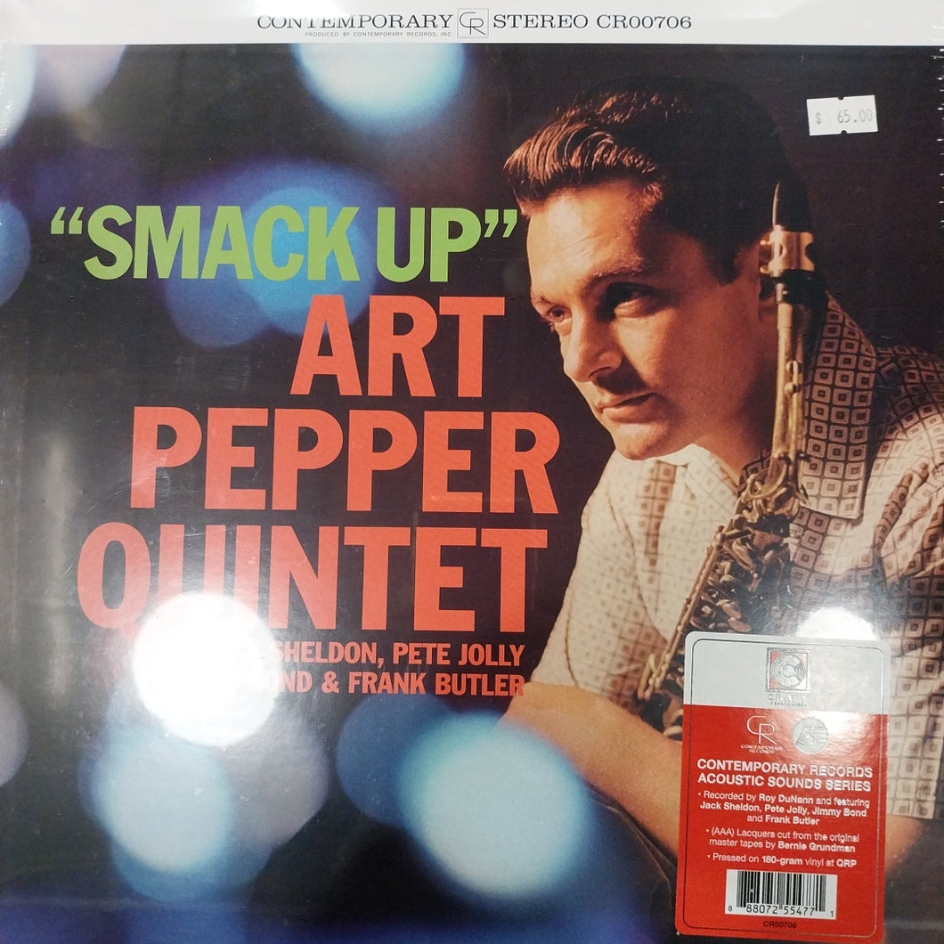 ART PEPPER QUINTET - SMACK UP VINYL