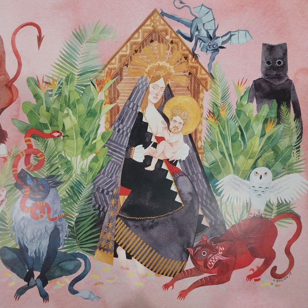 FATHER JOHN MISTY - I LOVE YOU HONEYBEAR (MULTI-COLOURED) (2LP) (USED VINYL 2015 U.S. M-/M-)