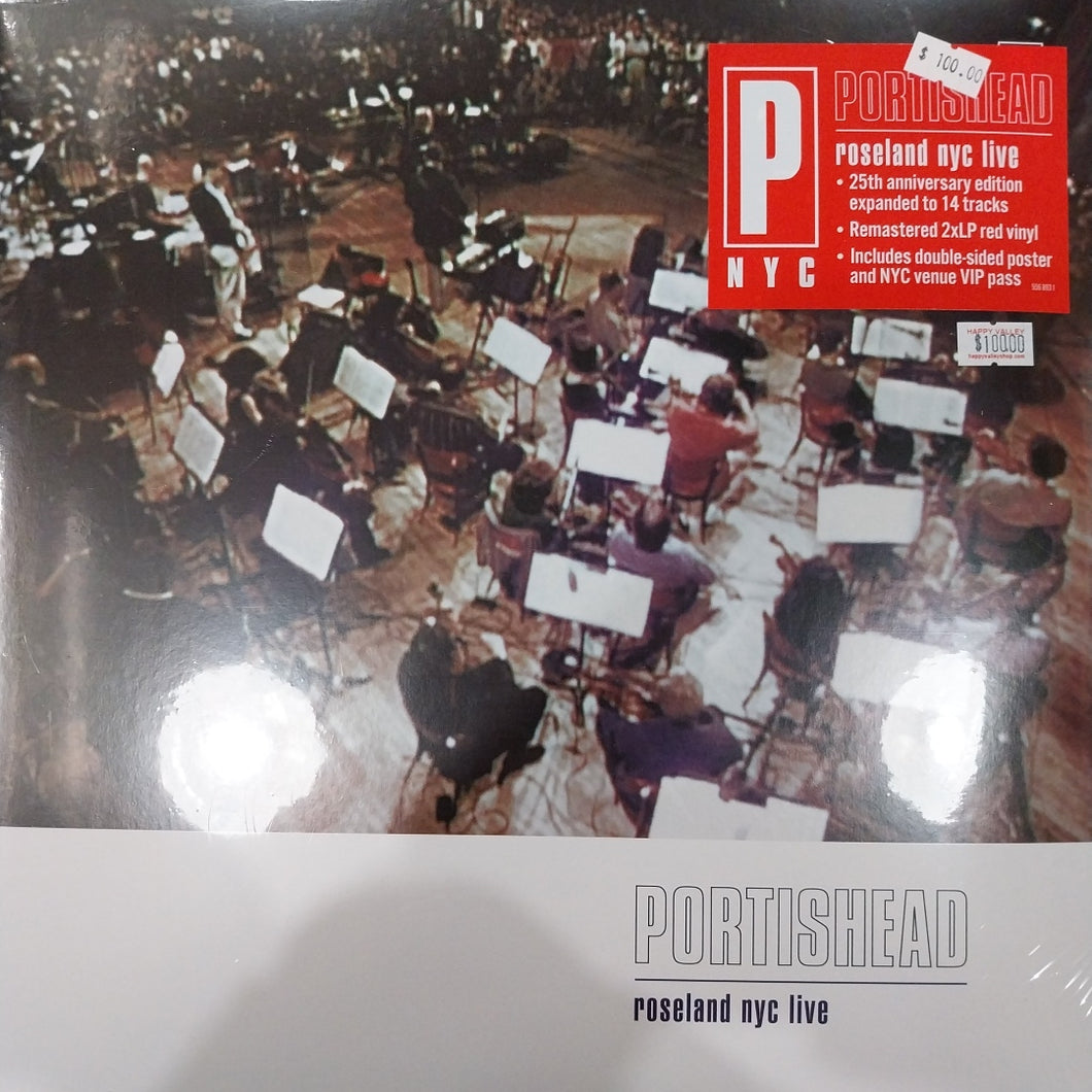 PORTISHEAD - ROSELAND NYC LIVE (RED COLOURED) (2LP) VINYL