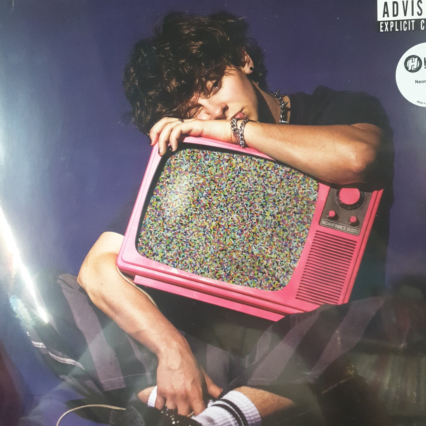 NOAHFINNCE - GROWING UP ON THE INTERNET (NEON GREEN COLOURED) VINYL