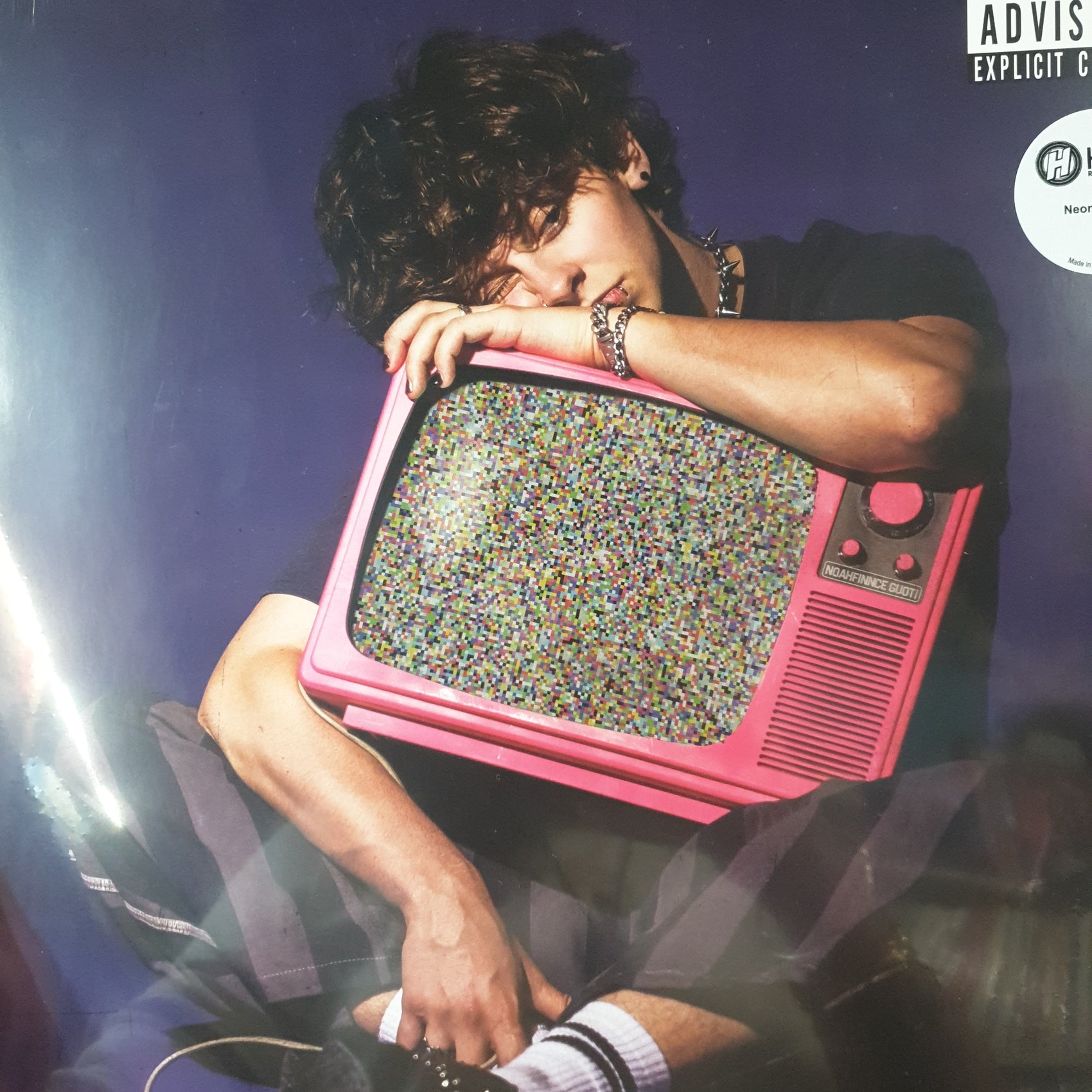 NOAHFINNCE - GROWING UP ON THE INTERNET (NEON GREEN COLOURED) VINYL