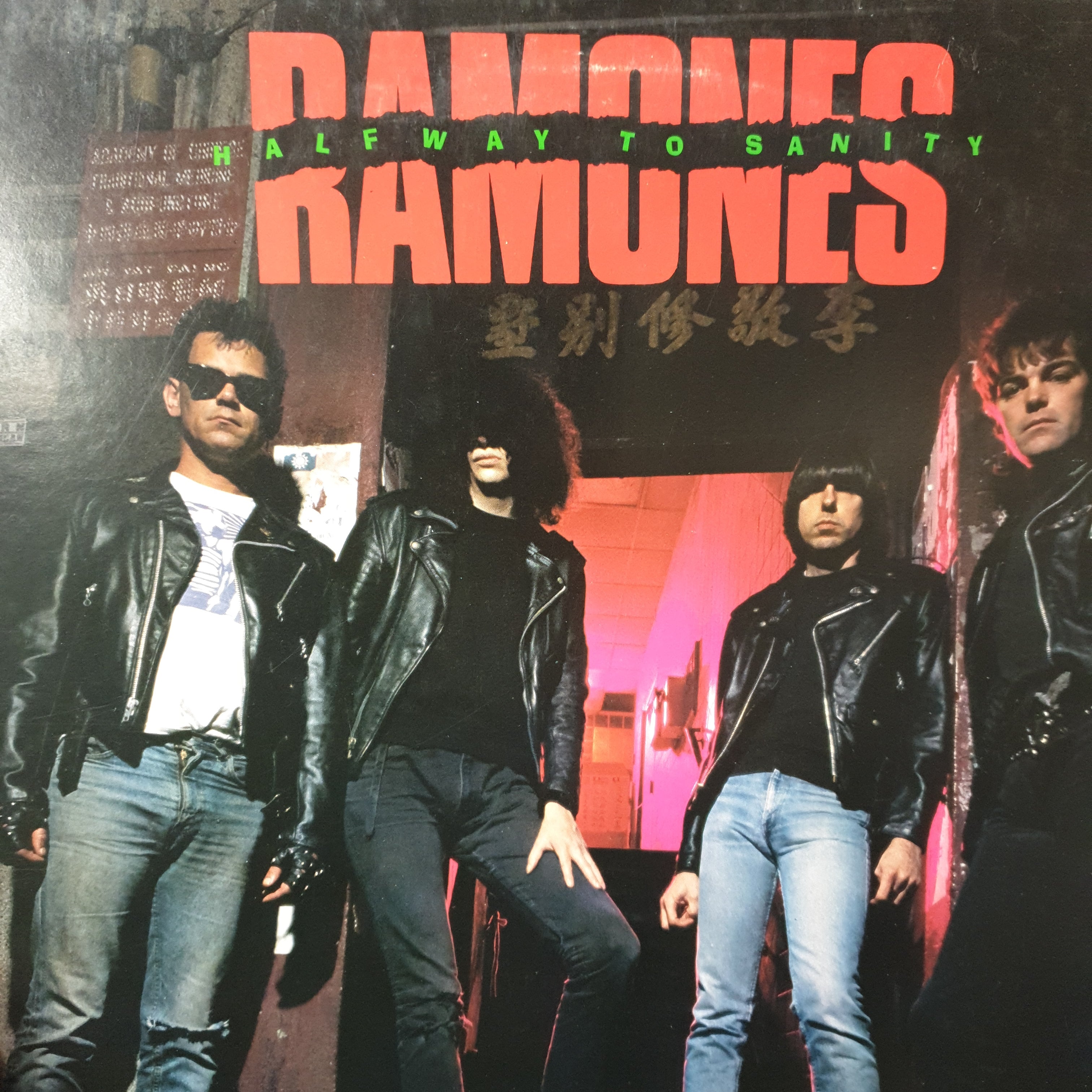美盤 LP / RAMONES - HALFWAY TO SANITY RAMONES 
