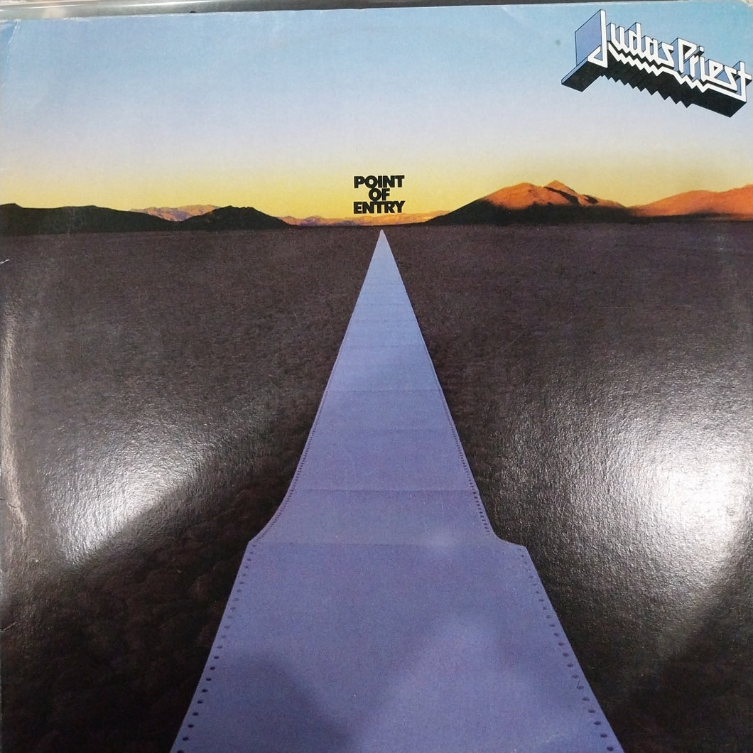 JUDAS PRIEST - POINT OF ENTRY (USED VINYL 1981 AUS M- EX)