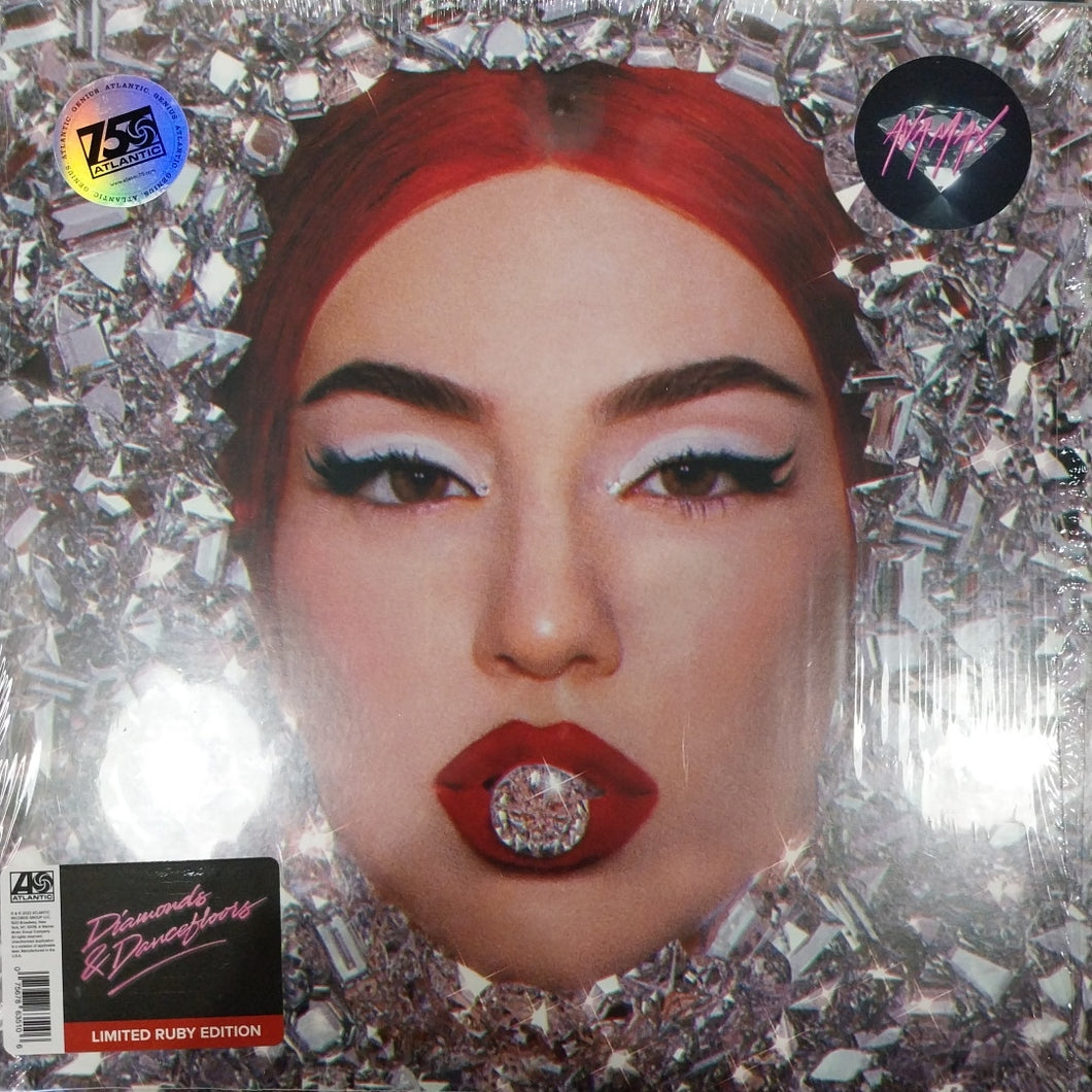 AVA MAX - DIAMONDS AND DANCEFLOORS (RED COLOURED) (USED VINYL 2023 U.S. M- M-)