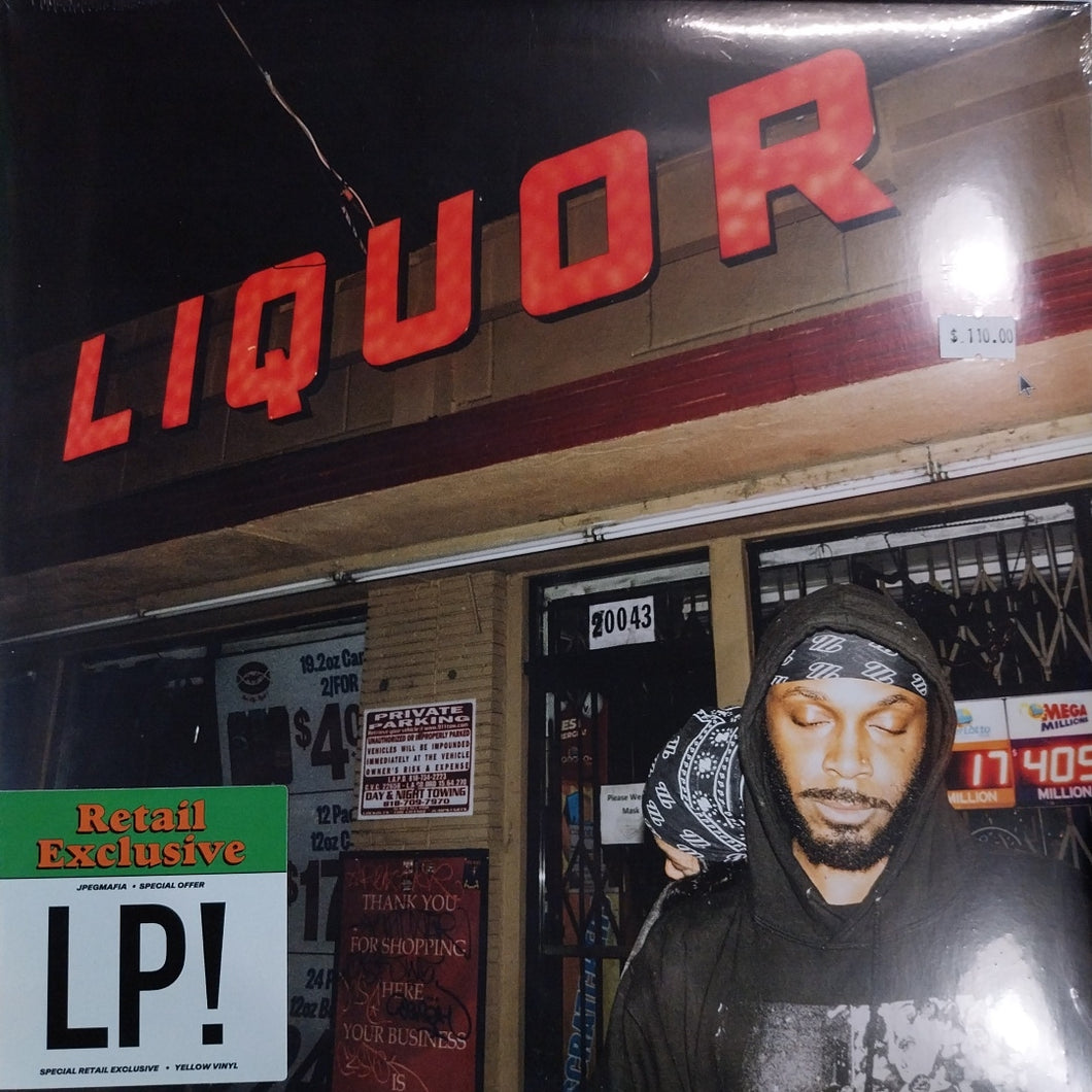 JPEGMAFIA - LP! OFFLINE (2LP) (YELLOW COLOURED) VINYL