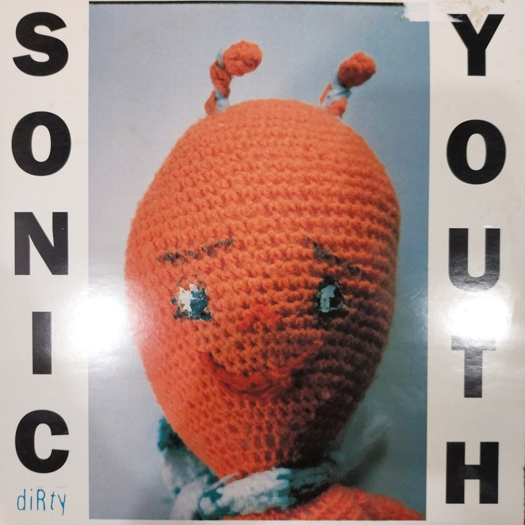 SONIC YOUTH - DIRTY (USED VINYL 1992 EURO 2LP FIRST PRESSING EX+ EX)