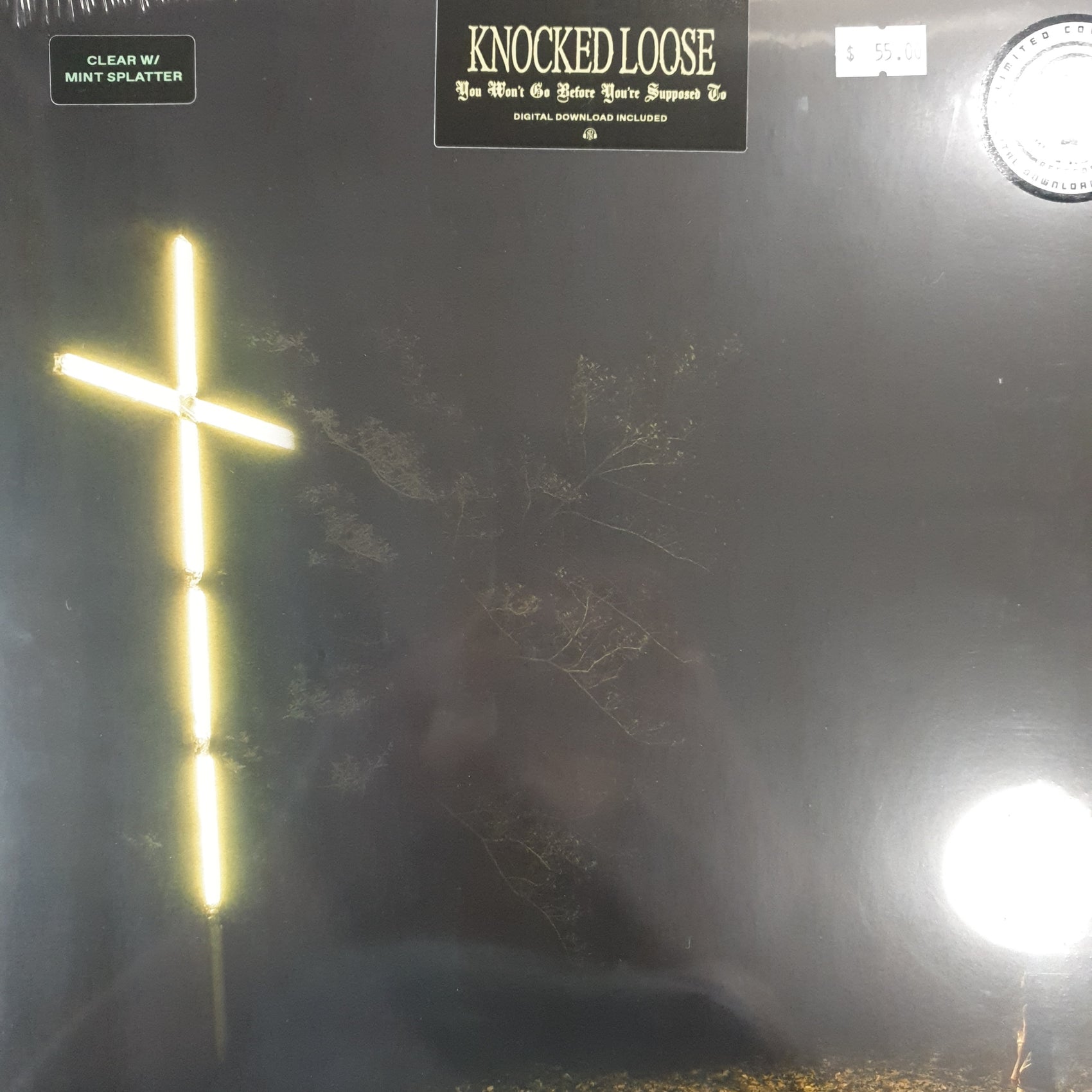 KNOCKED LOOSE - YOU WONT GO BEFORE YOURE SUPPOSED TO (CLEAR AND MINT SPLATTER COLOURED) VINYL