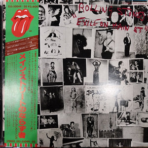 ROLLING STONES - EXILE ON MAIN STREET (USED VINYL 1979 JAPAN M- M-)