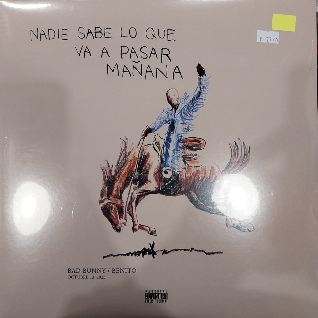 BAD BUNNY - NADIE SABE LP QUE VA A PASAR MANANA VINYL