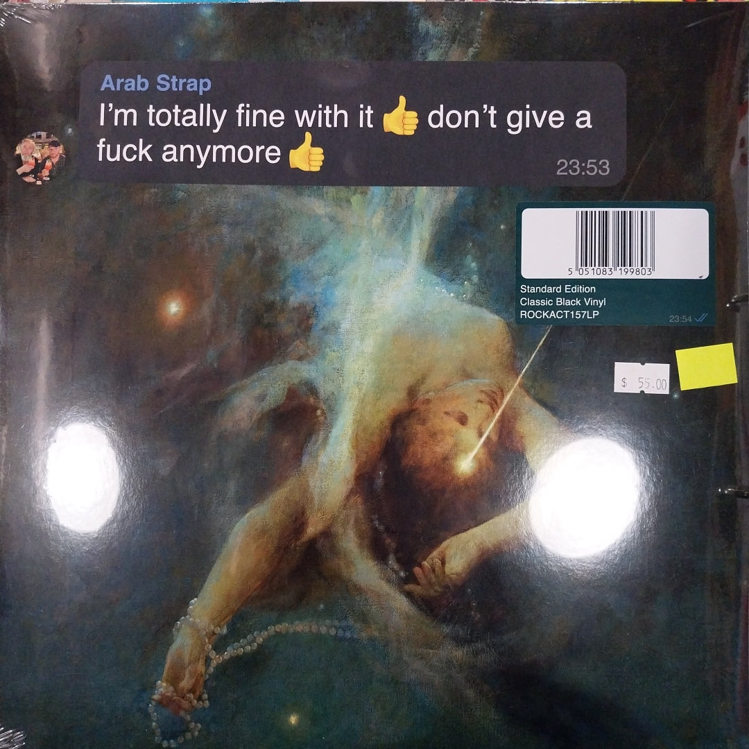 ARAB STRAP - IM TOTALLY FINE WITH IT DONT GIVE A FUCK ANYMORE VINYL