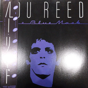 LOU REED - THE BLUE MASK (USED VINYL 1982 JAPAN FIRST PRESSING M- M-)