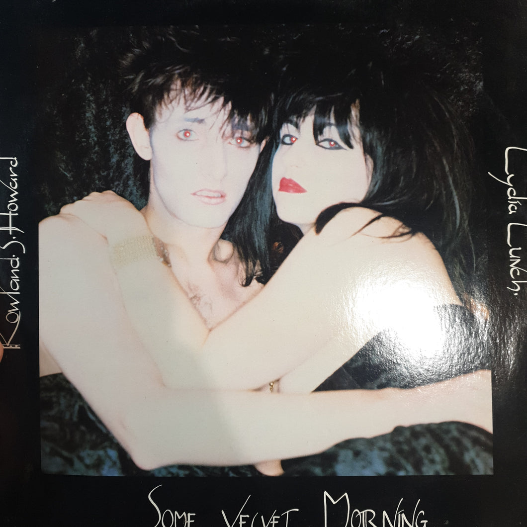 LYDIA LUNCH & ROWLAND S. HOWARD - SOME VELVET MORNING (EP) (USED VINYL 1982 UK M-/M-)