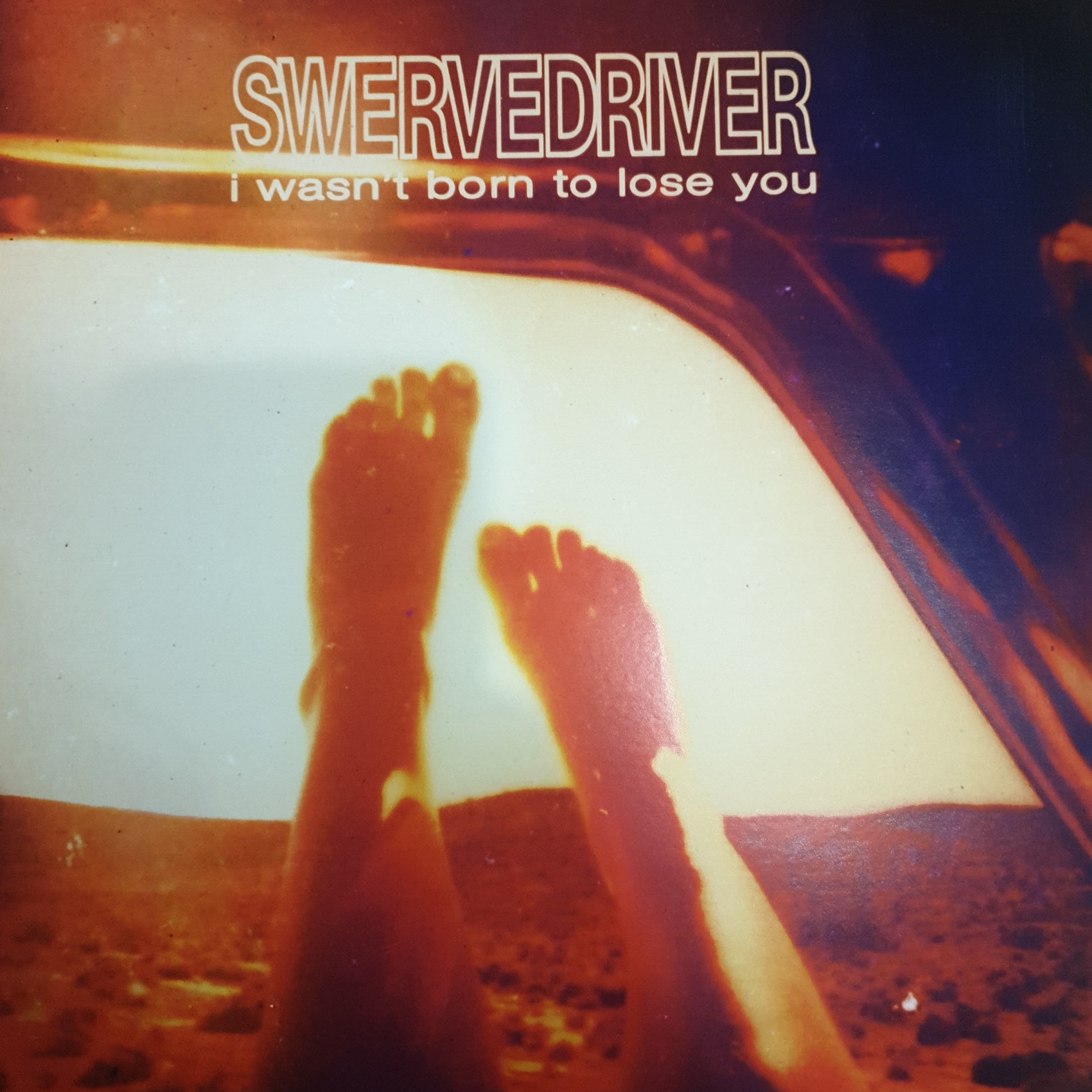 SWERVEDRIVER - I WASNT BORN TO LOSE YOU (ORANGE COLOURED) (USED VINYL 2015 AUS M-/M-)