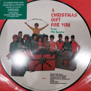 PHIL SPECTOR - A CHRISTMAS GIFT FOR YOU (USED VINYL 2023 PIC DISC M-)
